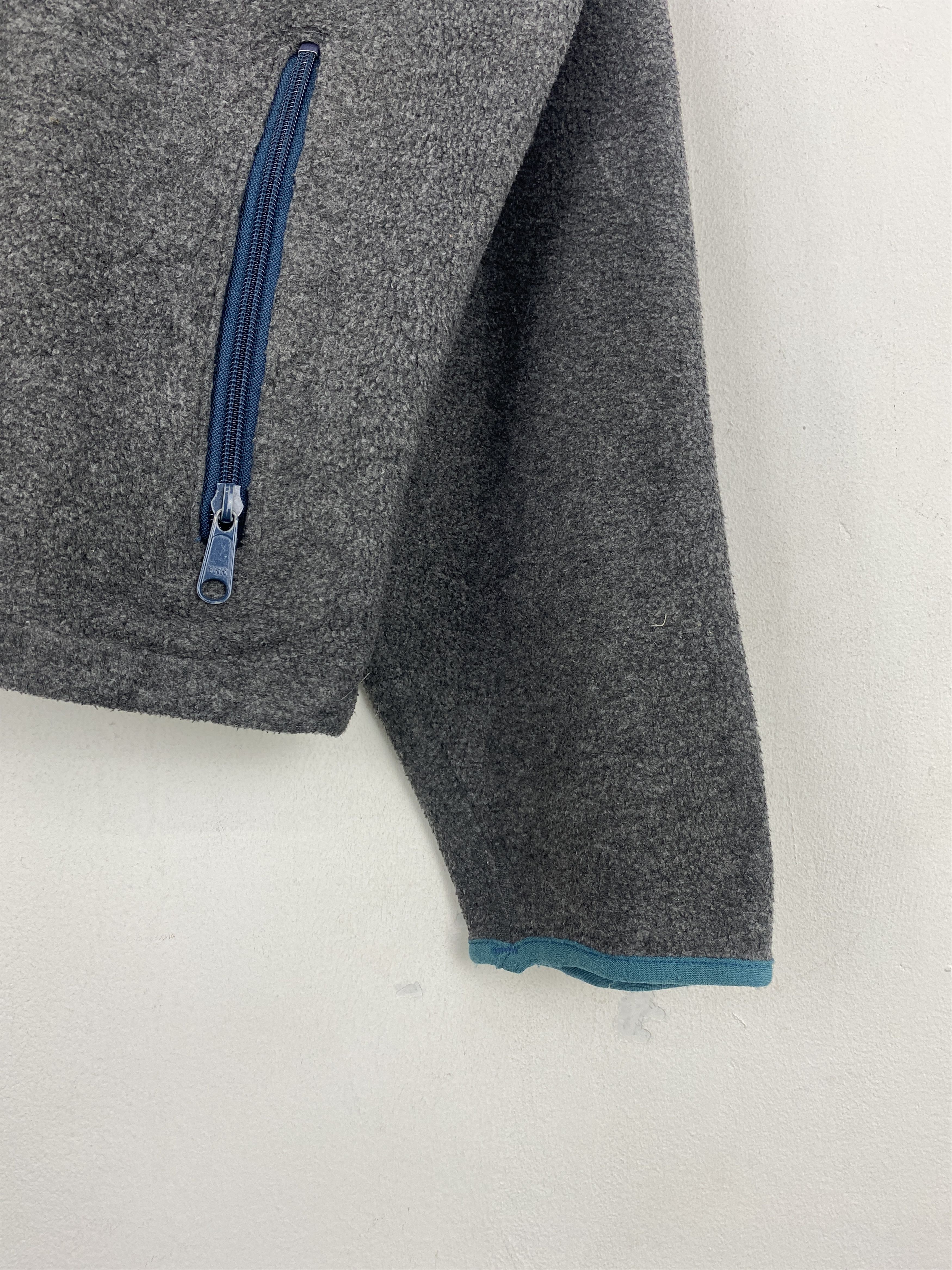 L.L. Bean Vintage 90s L.L. Bean Fleece Zipper Jacket J1922 Size US L / EU 52-54 / 3 - 6 Thumbnail