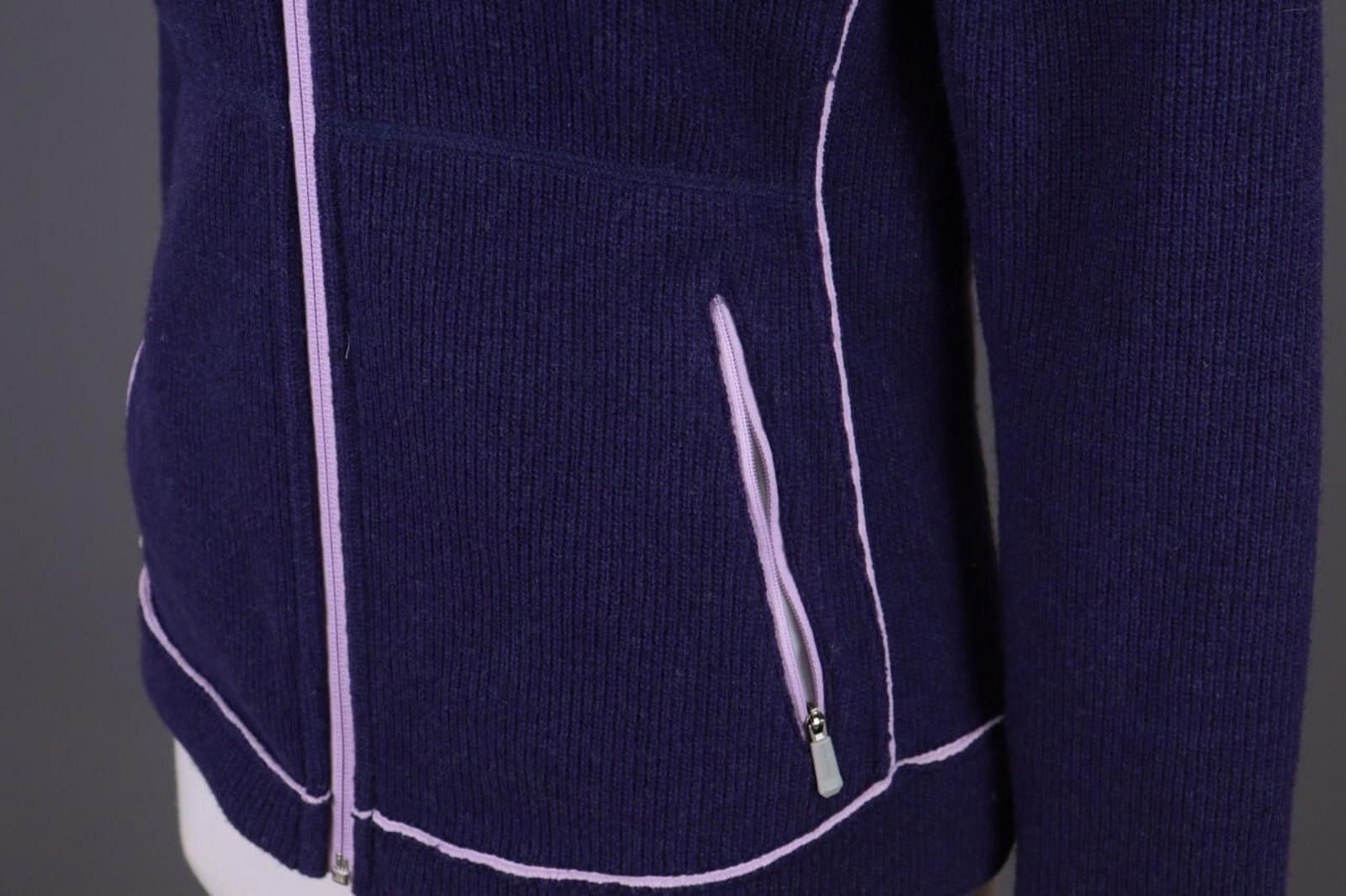 Mammut Ladies Mammut Purple Outdoor Full Zip Fleece Jacket Size M Size M / US 6-8 / IT 42-44 - 12 Thumbnail