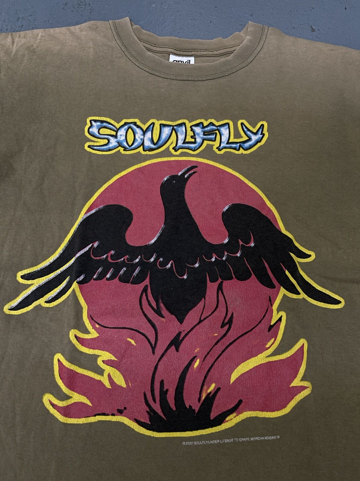Band Tees × Vintage Vintage 2000s Soulfly “Back to The Primitive” Band Tees Size US L / EU 52-54 / 3 - 2 Thumbnail