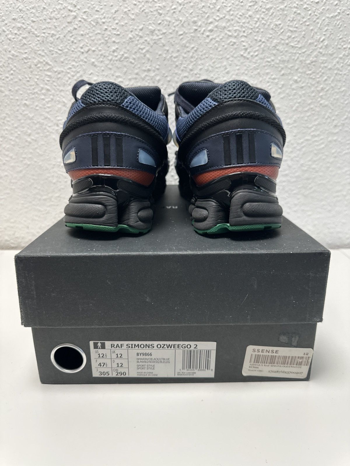 Adidas × Raf Simons Raf Simons ozweego 2 size 12.5 Size US 12.5 / EU 45-46 - 4 Thumbnail