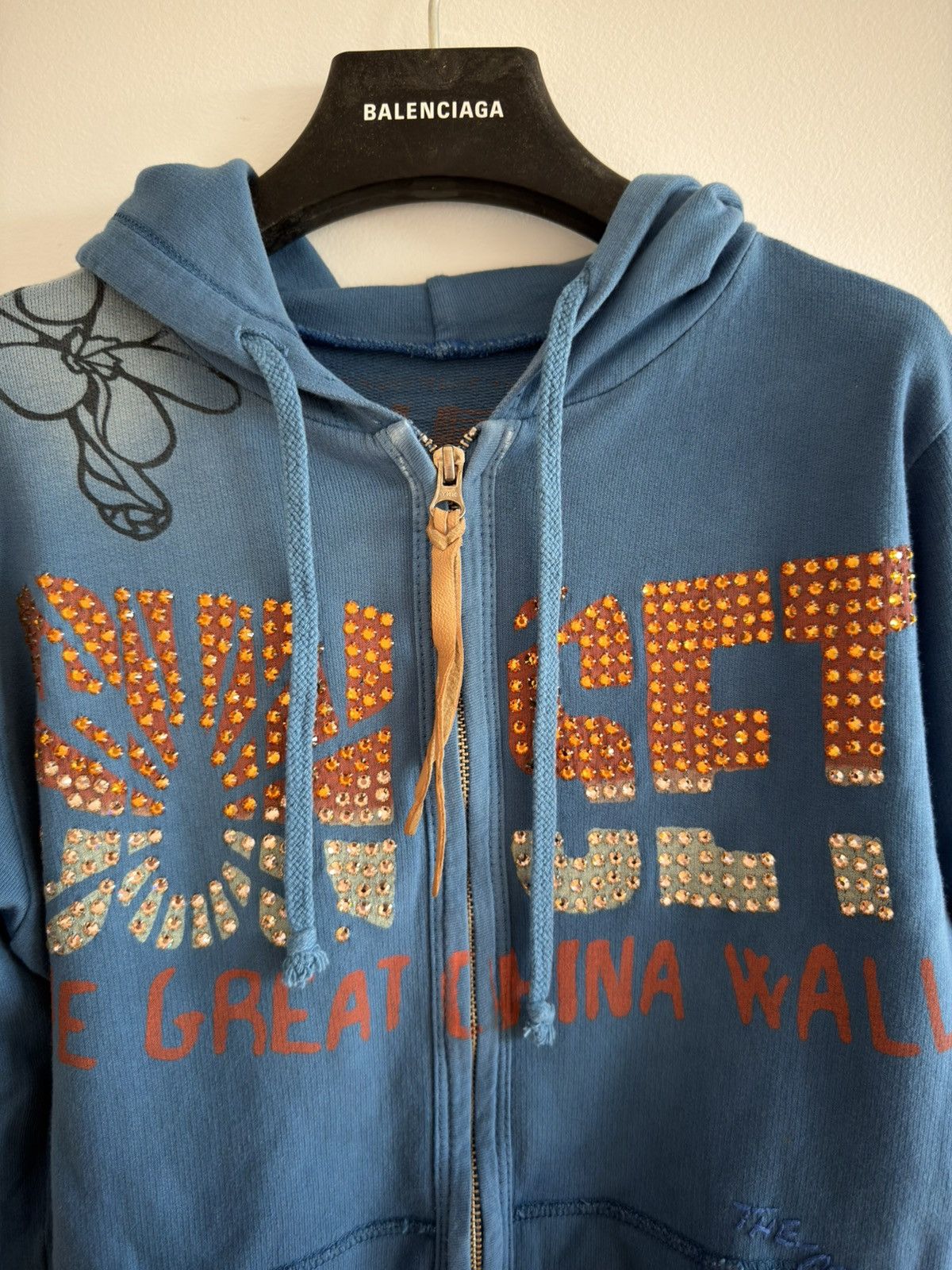 The Great China Wall *RARE* 90s VINTAGE THE GREAT CHINA WALL TGCW HOODIE SUNSET Size S / US 4 / IT 40 - 9 Thumbnail