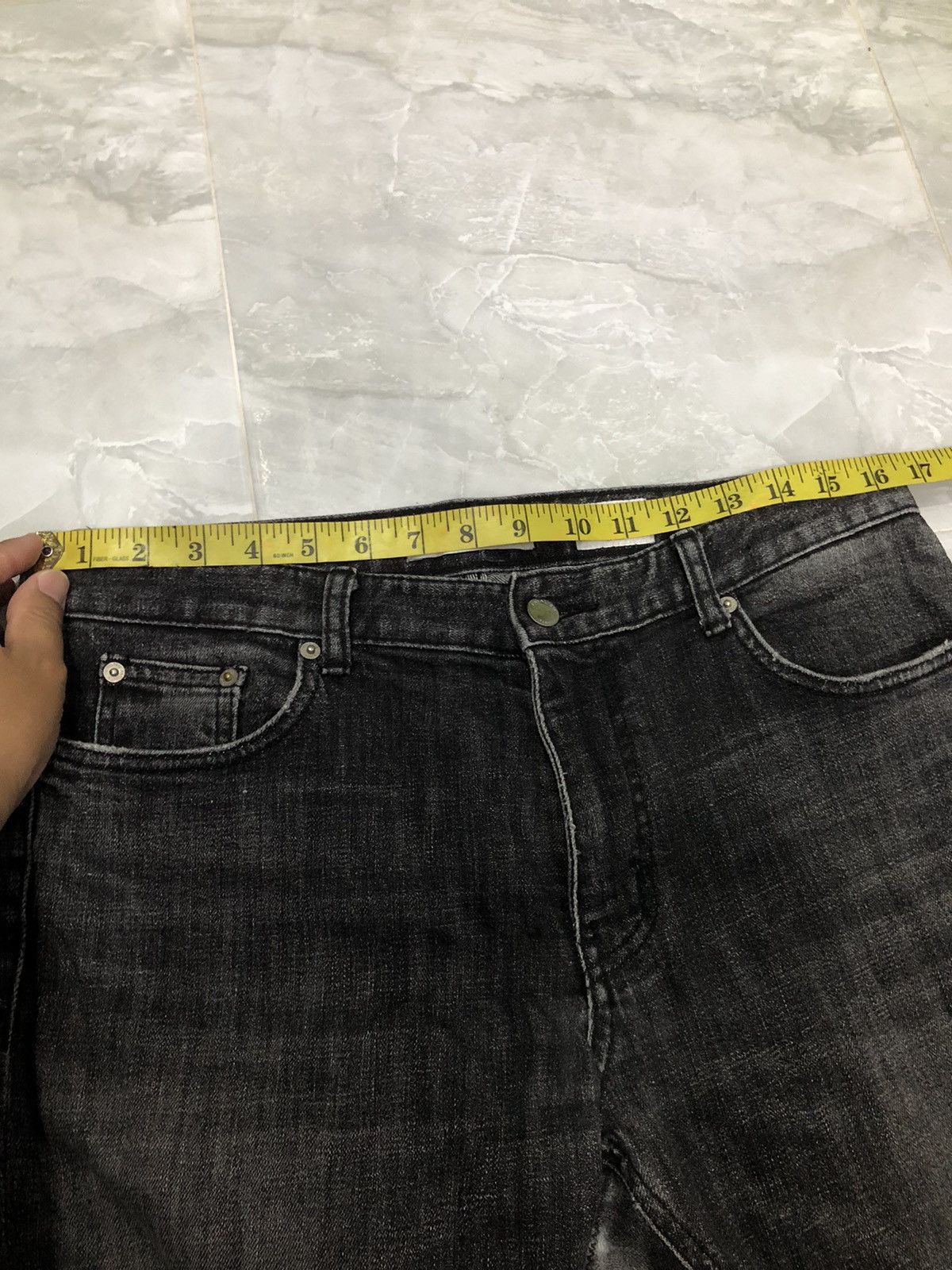 Designer Fatalism Seoul Crop Fit Jeans - Size 48 (Slim Fit) Size US 33 - 15 Thumbnail