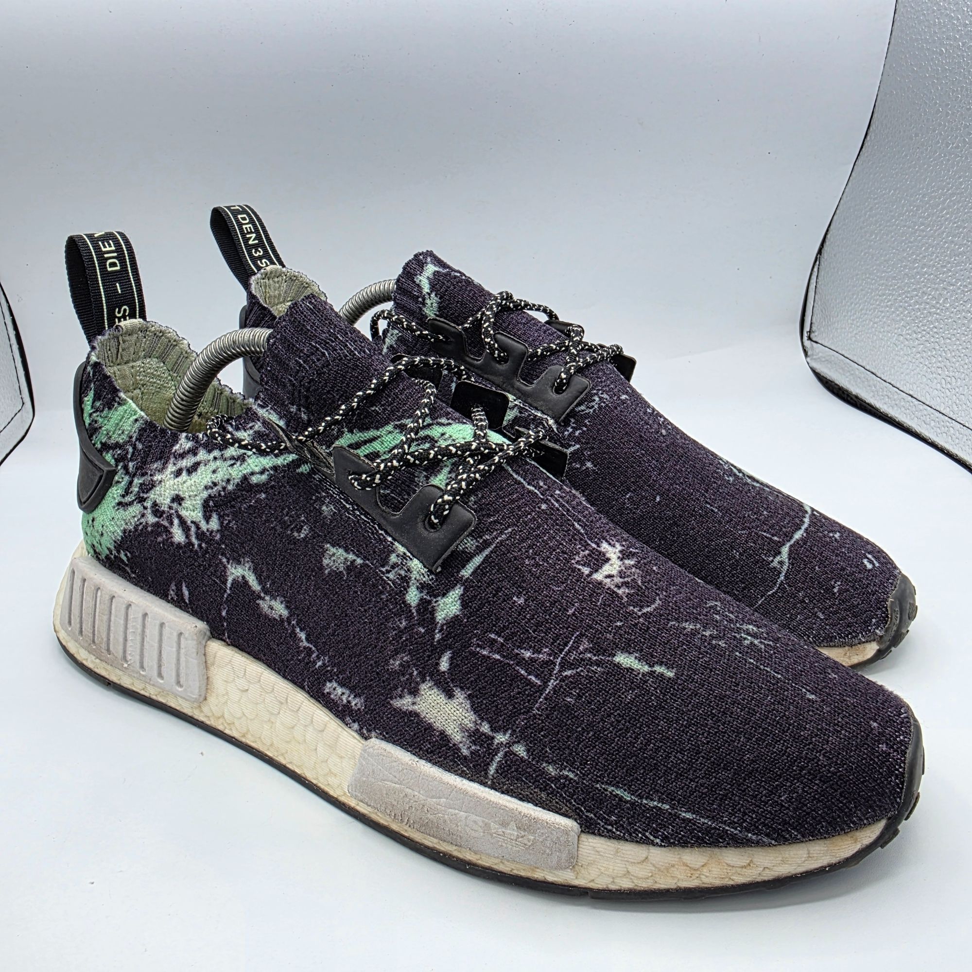Adidas NMD R1 Primeknit Triple Black Japan | Grailed