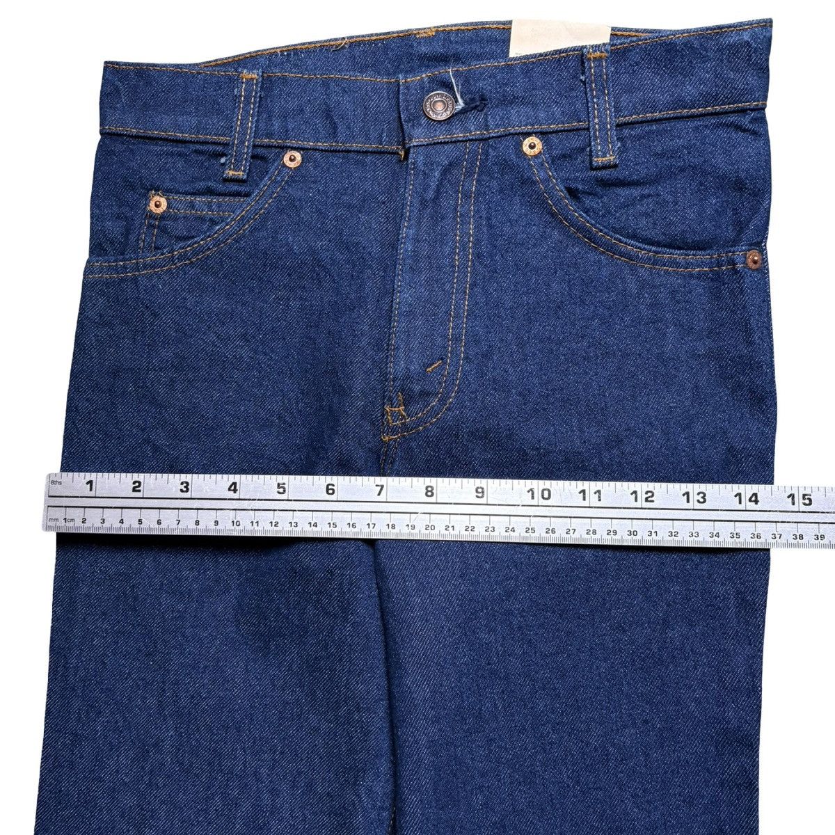 Levi's Vintage Levi's Straight Fit 705 0216 Orange Tab Jeans 26X33 Size US 26 / EU 42 - 6 Thumbnail