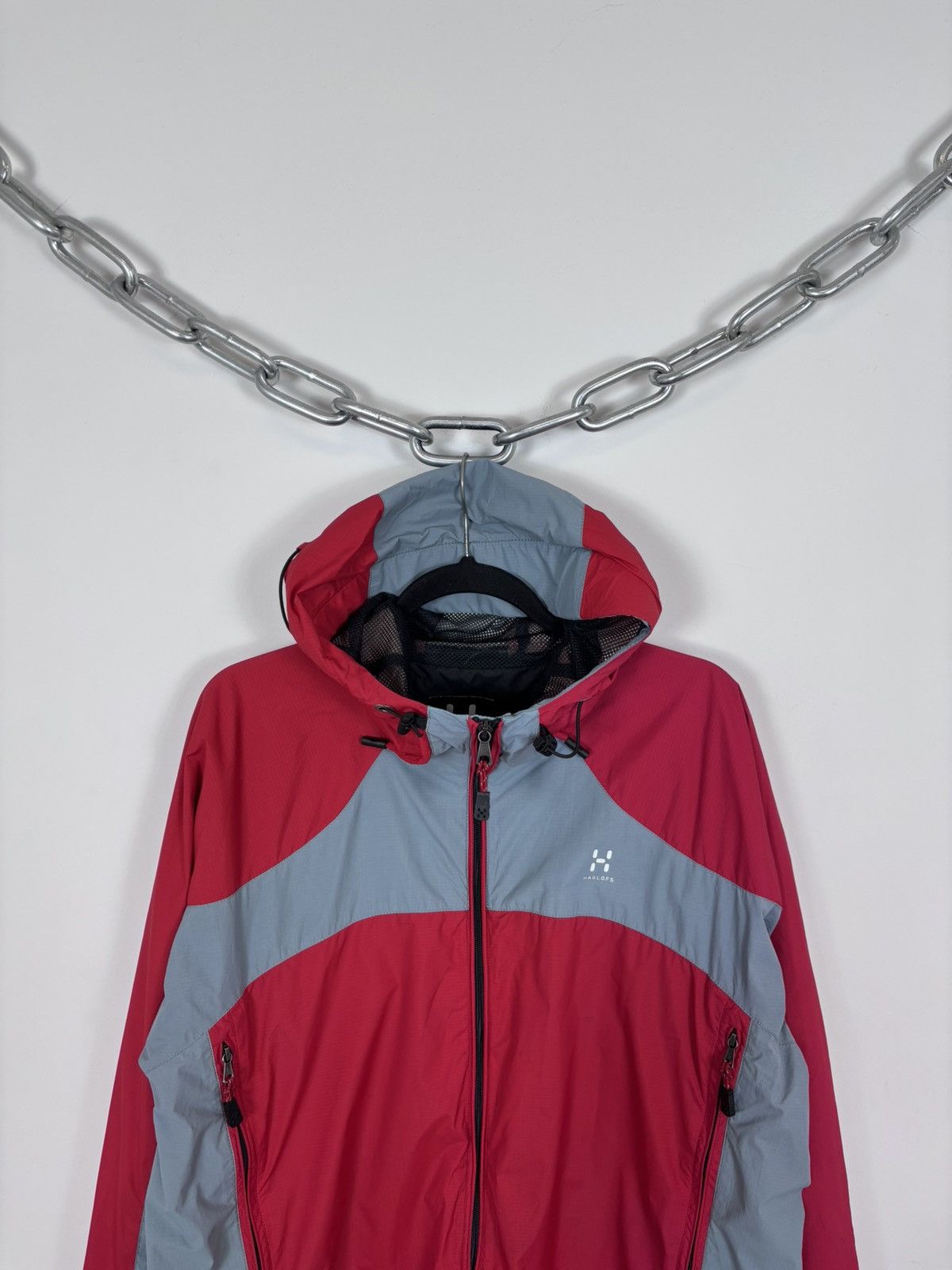 Haglofs Haglofs Men’s Windbreaker Jacket Gore Windstopper Hooded Size US L / EU 52-54 / 3 - 4 Thumbnail