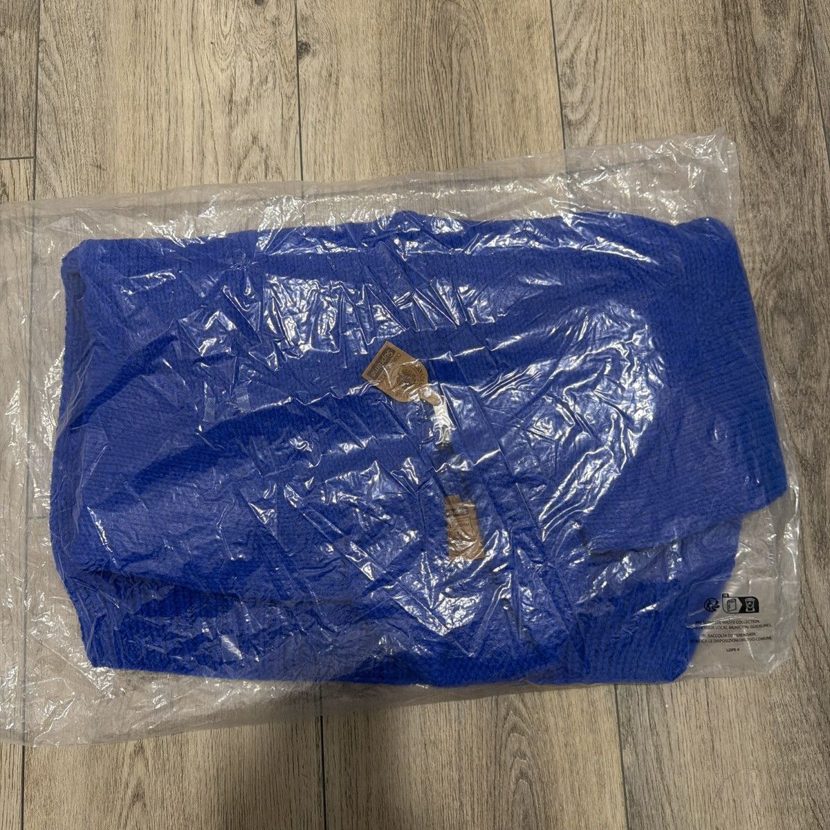 Supreme Supreme Box Logo Cowichan Sweater 'Royal' Size US S / EU 44-46 / 1 - 2 Thumbnail
