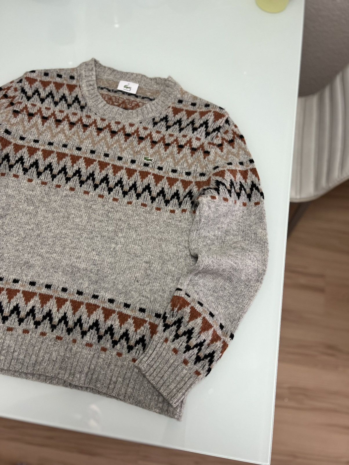 Lacoste Vintage Lacoste Knit Sweater Size S / US 4 / IT 40 - 6 Thumbnail
