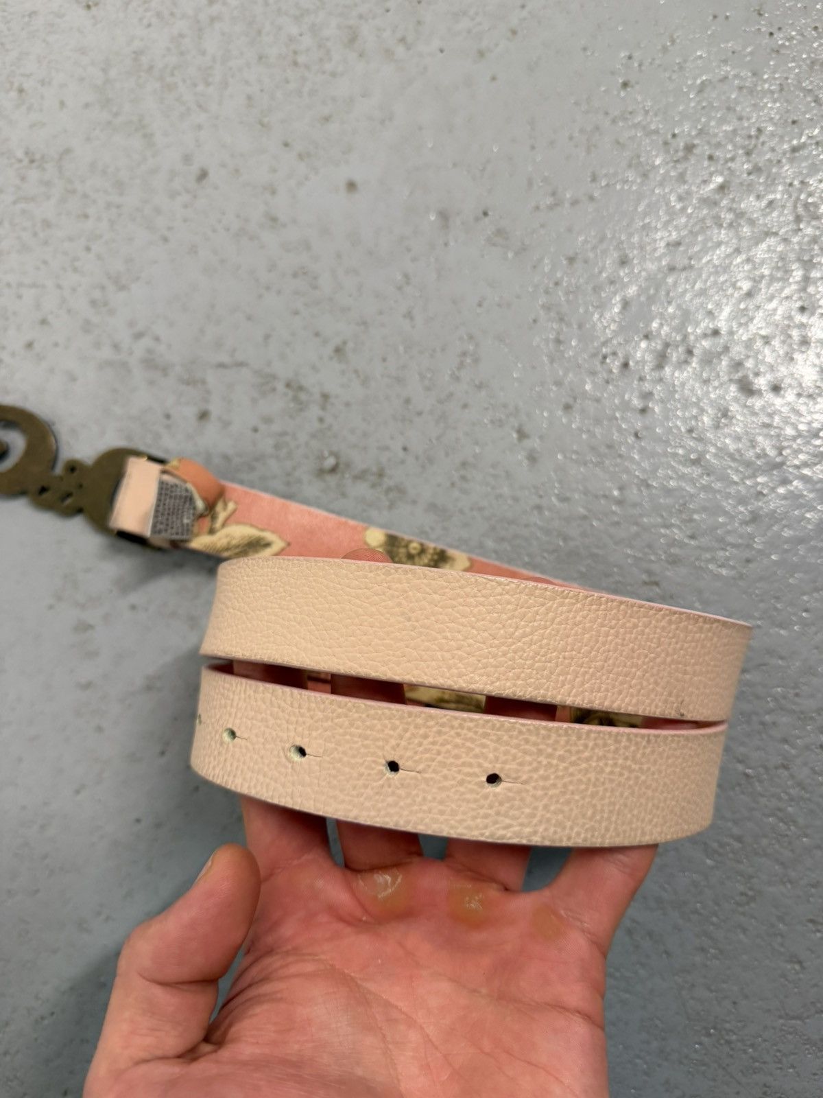 Dolce & Gabbana Vintage Dolce & Gabbana D&G Leather Belt Size ONE SIZE - 8 Thumbnail