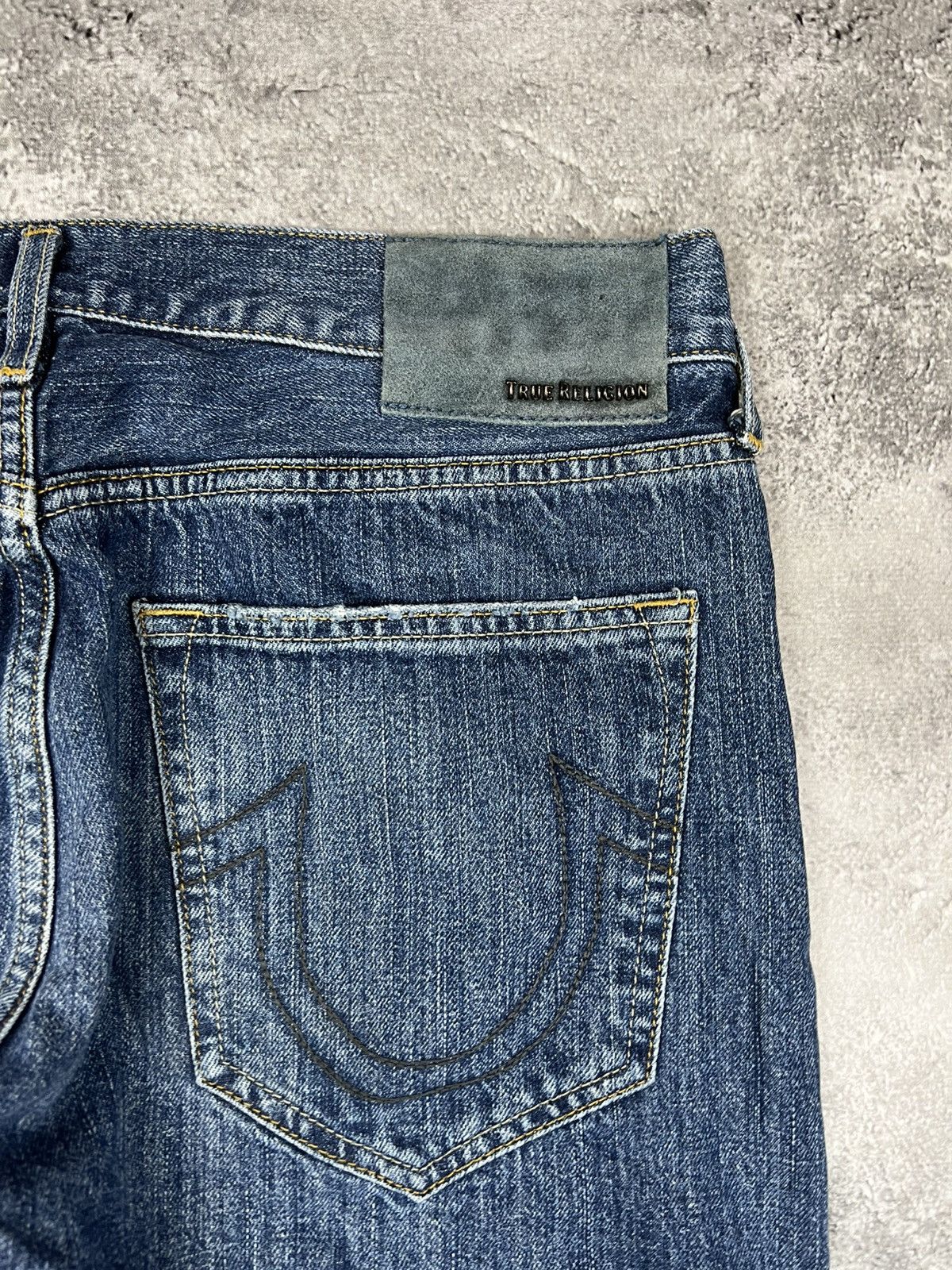 True Religion True Religion Mens Blue Denim Pants Jeans Size US 34 / EU 50 - 7 Thumbnail