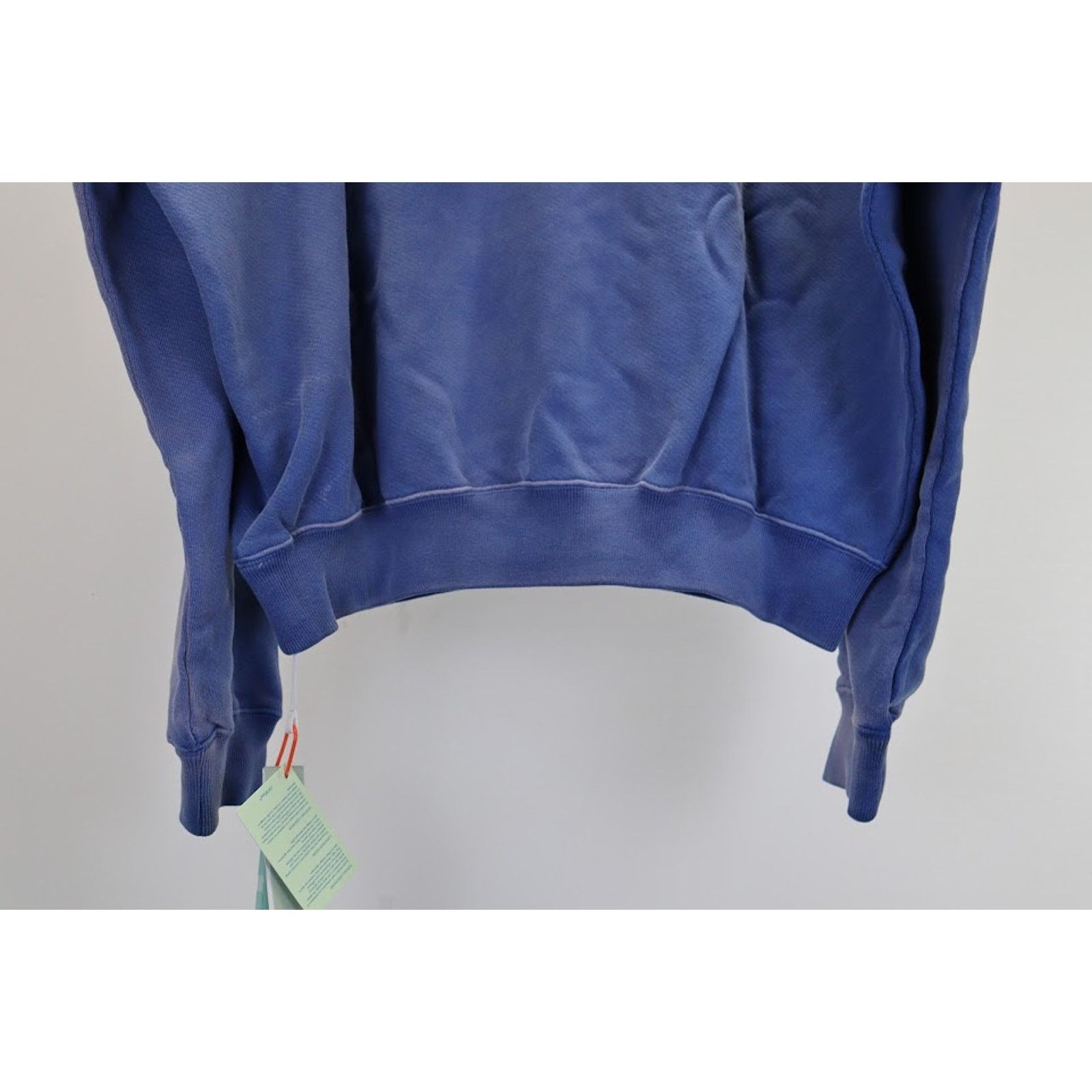 Off-White o1rshd1 Wave Off Boxy Hoodie in Purple White Size US M / EU 48-50 / 2 - 9 Thumbnail
