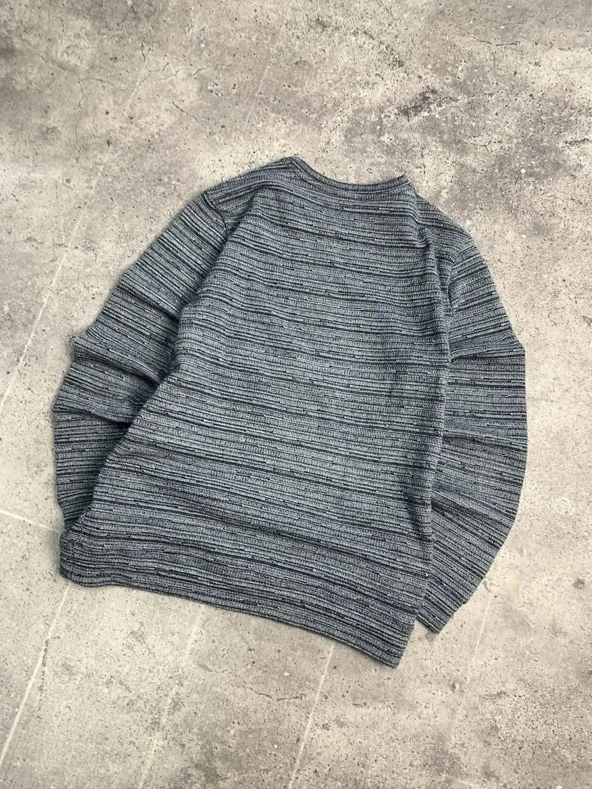 Japanese Brand × Vintage Vintage Y2K A.P.C gothic Distressed Faded Effect sweater Size US XL / EU 56 / 4 - 6 Thumbnail
