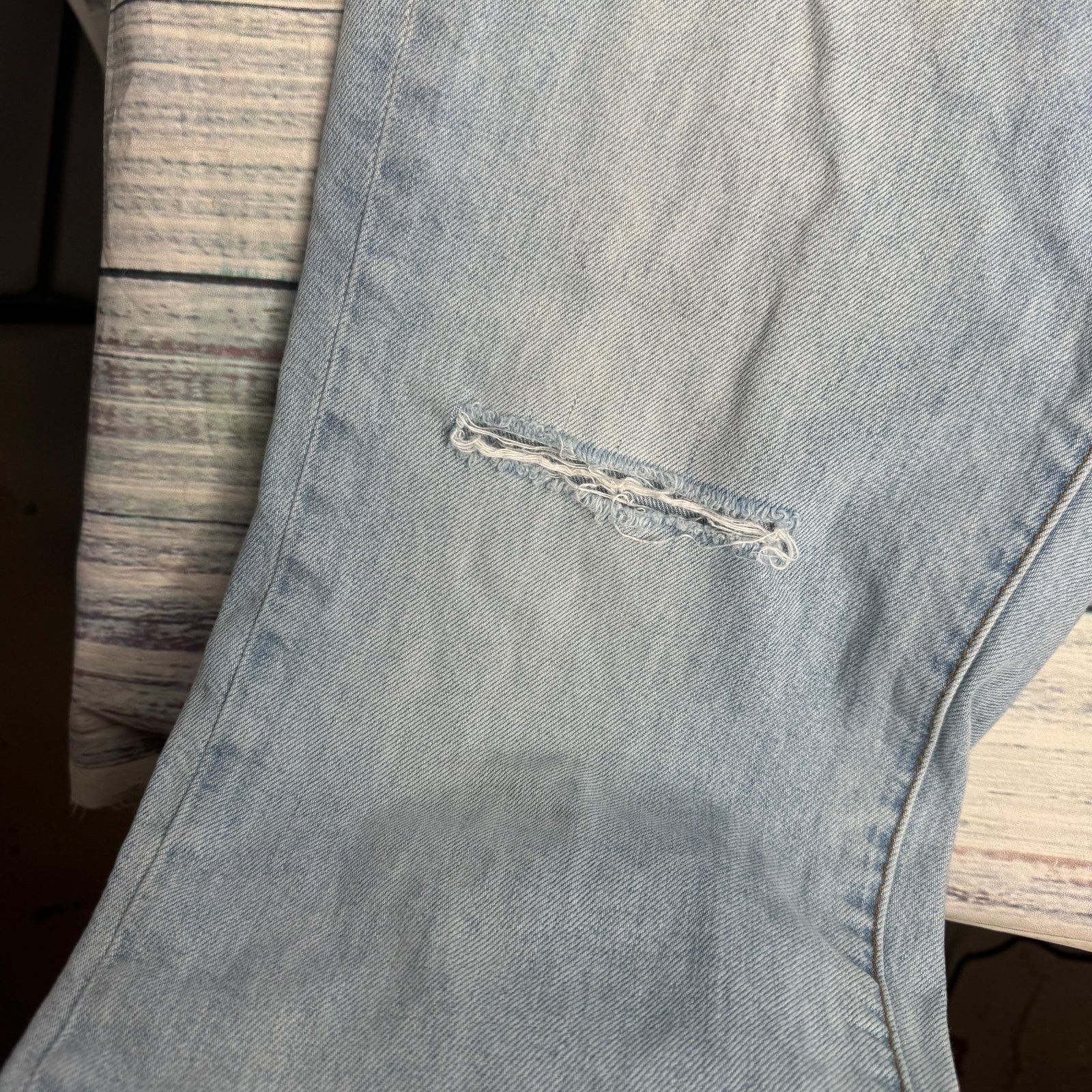 Banana Republic Banana Republic Vintage Straight Jeans Light Wash 30 Size 30" / US 8 / IT 44 - 3 Thumbnail