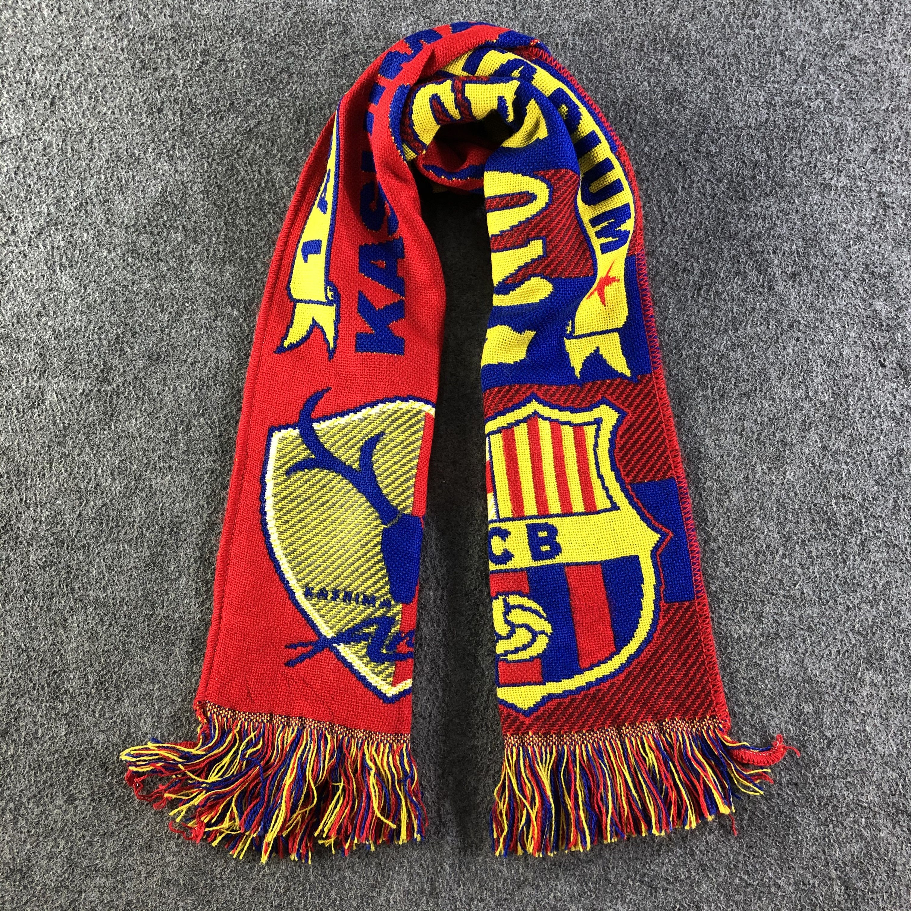Vintage Barcelona Scarf / Muffler / Neckwear P615 Size ONE SIZE - 1 Thumbnail