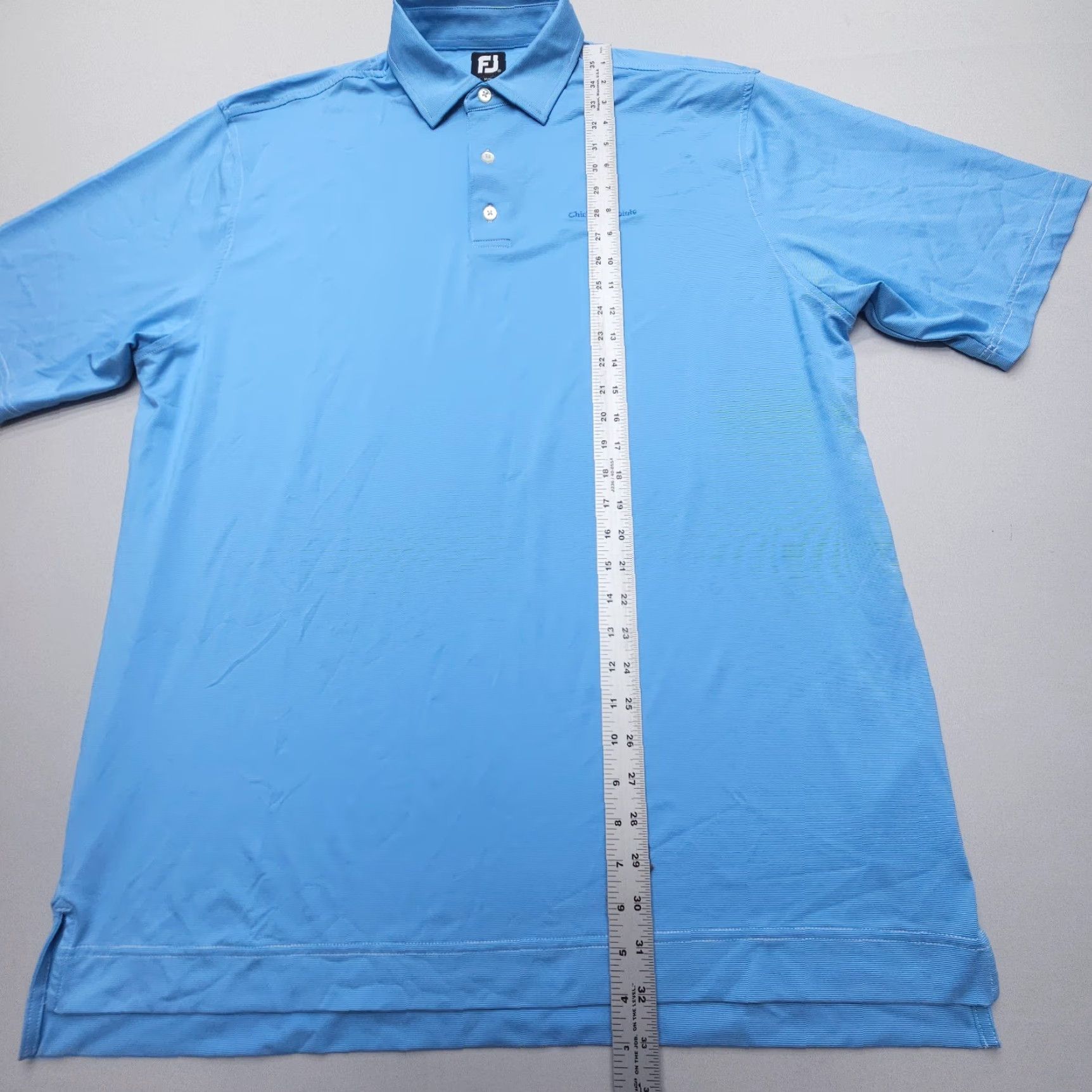 Footjoy FootJoy Polo Shirt Mens XL Blue Performance Stretch Golf Polo FootJoy Size US XL / EU 56 / 4 - 6 Thumbnail