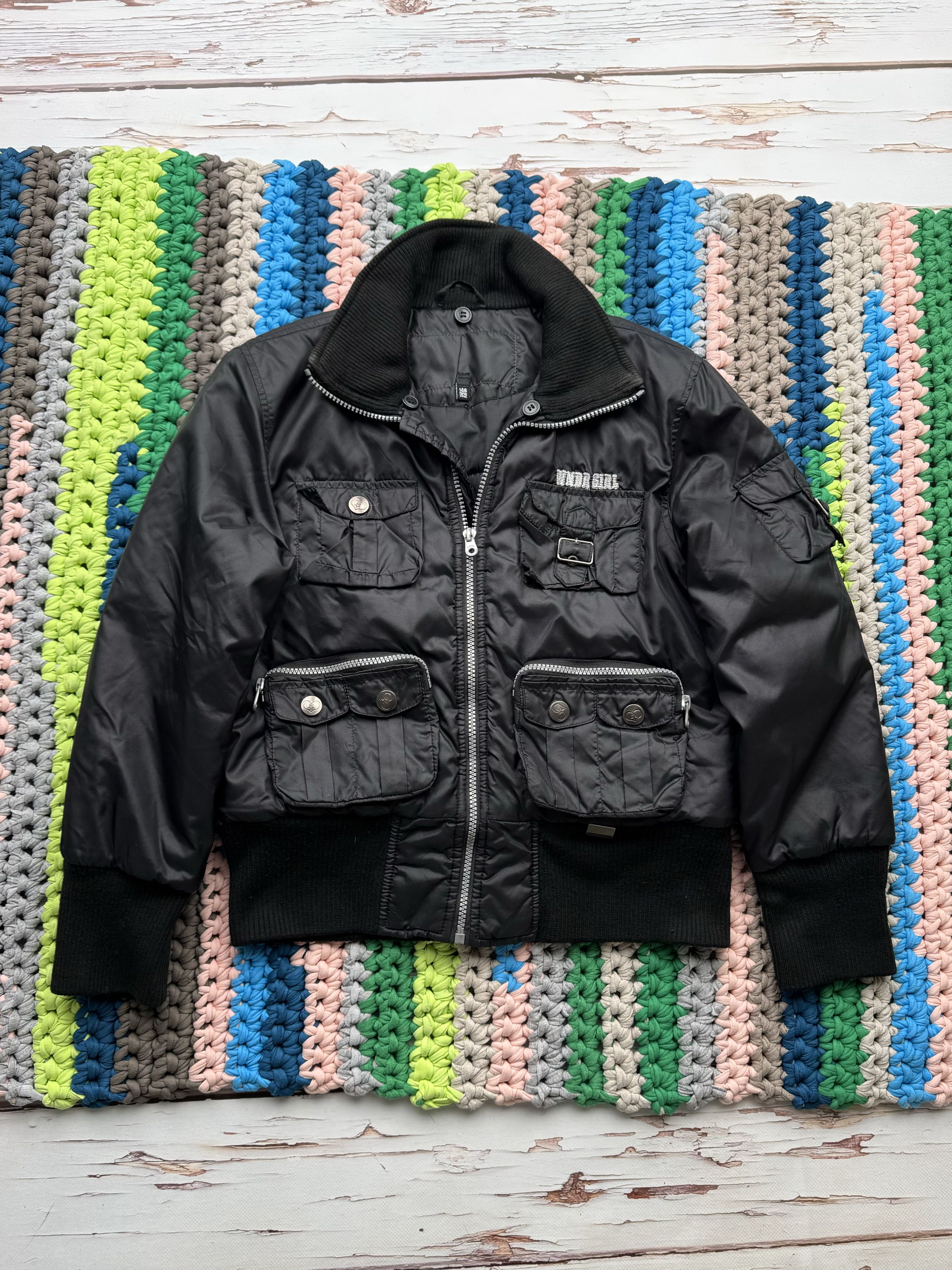 Vintage Vintage Cropped Jacket With Many Pockets (D10)(D15) Size S / US 4 / IT 40 - 1 Thumbnail