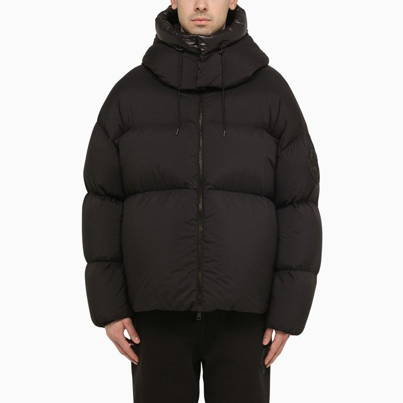 image of Moncler X Roc Nation By Jay-Z Antila Black Matt Nylon Down Jacket, Men's (Size XL)