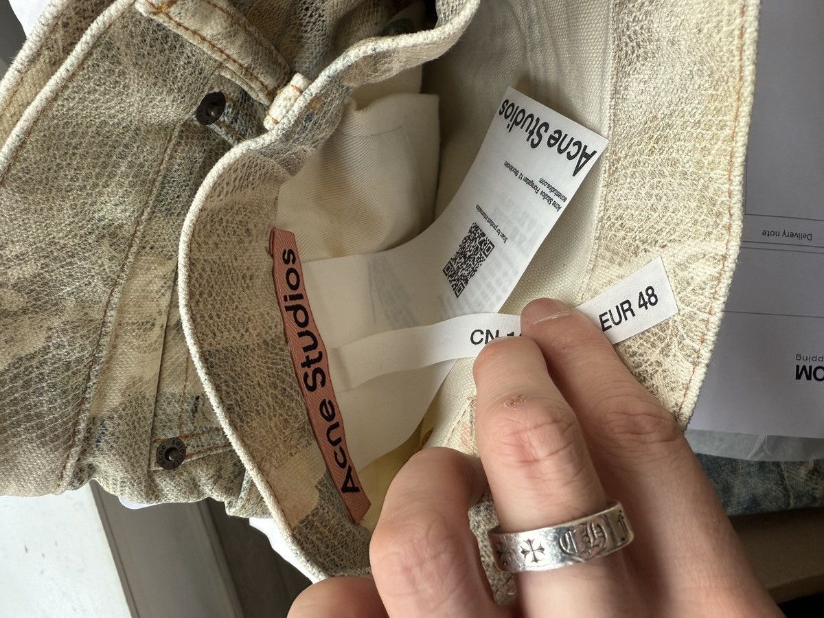 Acne Studios Acne Studios 3D Print Pear Denim Pants Size US 32 / EU 48 - 6 Thumbnail
