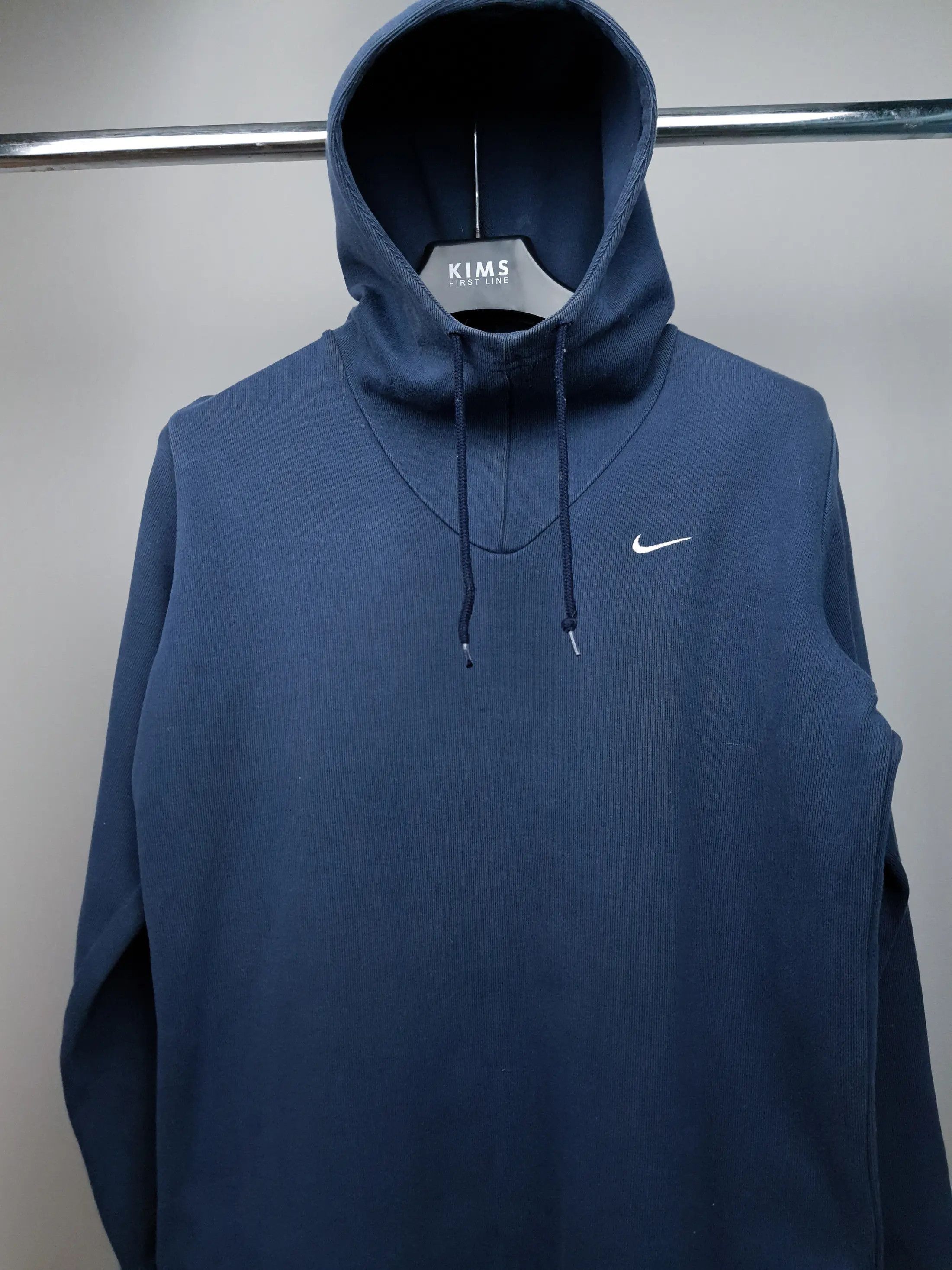 Nike ACG Nike High Neck Ninja Style Blue Vintage Spellout Hoodie 00s Size US S / EU 44-46 / 1 - 2 Thumbnail