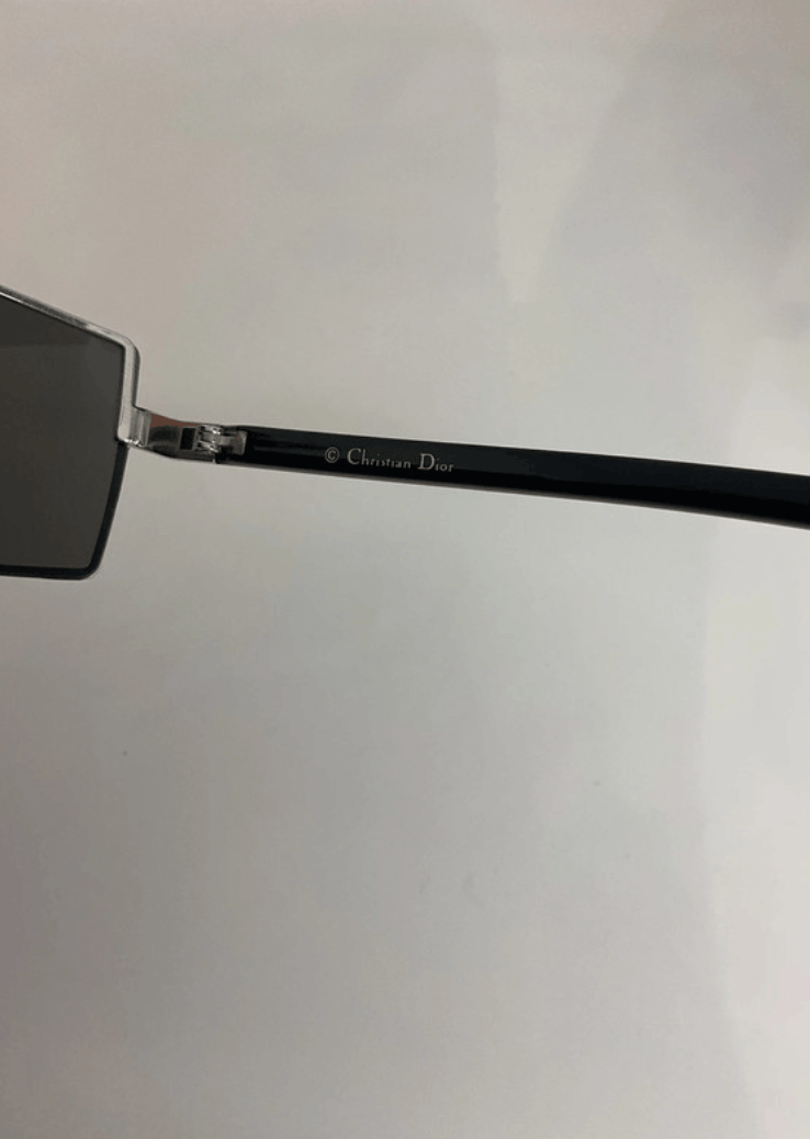 Dior DIOR Sunglasses Viktim 2 Rectangle Wrap Straps Logo RI1019 Size ONE SIZE - 5 Thumbnail