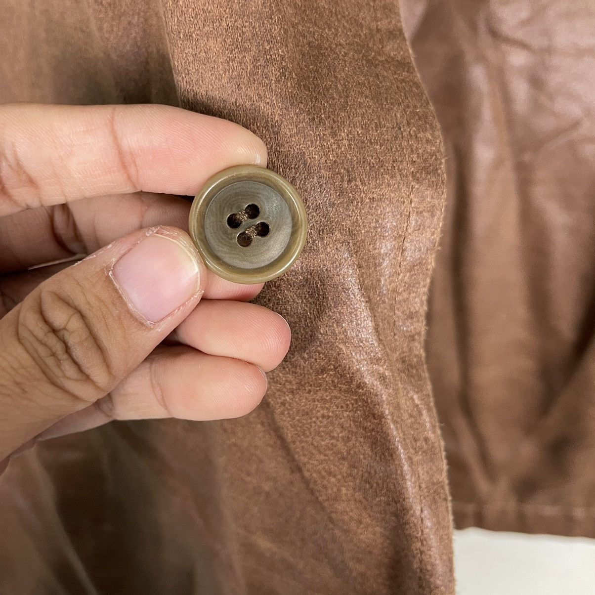Japanese Brand × Melrose × Vintage 💥MELROSE RICH BROWN BUTTON JACKET Size US M / EU 48-50 / 2 - 14 Thumbnail