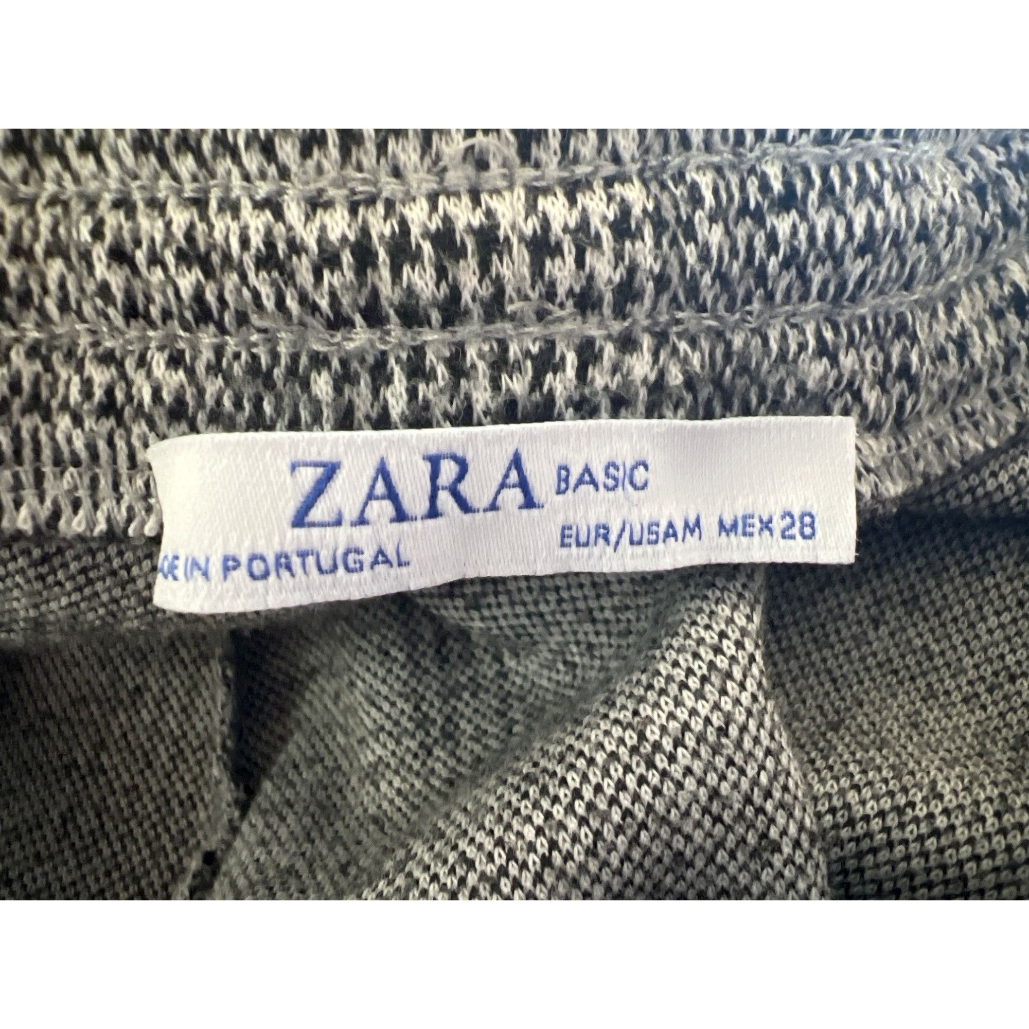 Zara Zara Basic Glen Check Plaid Lounge Pants Size 30" / US 8 / IT 44 - 4 Thumbnail