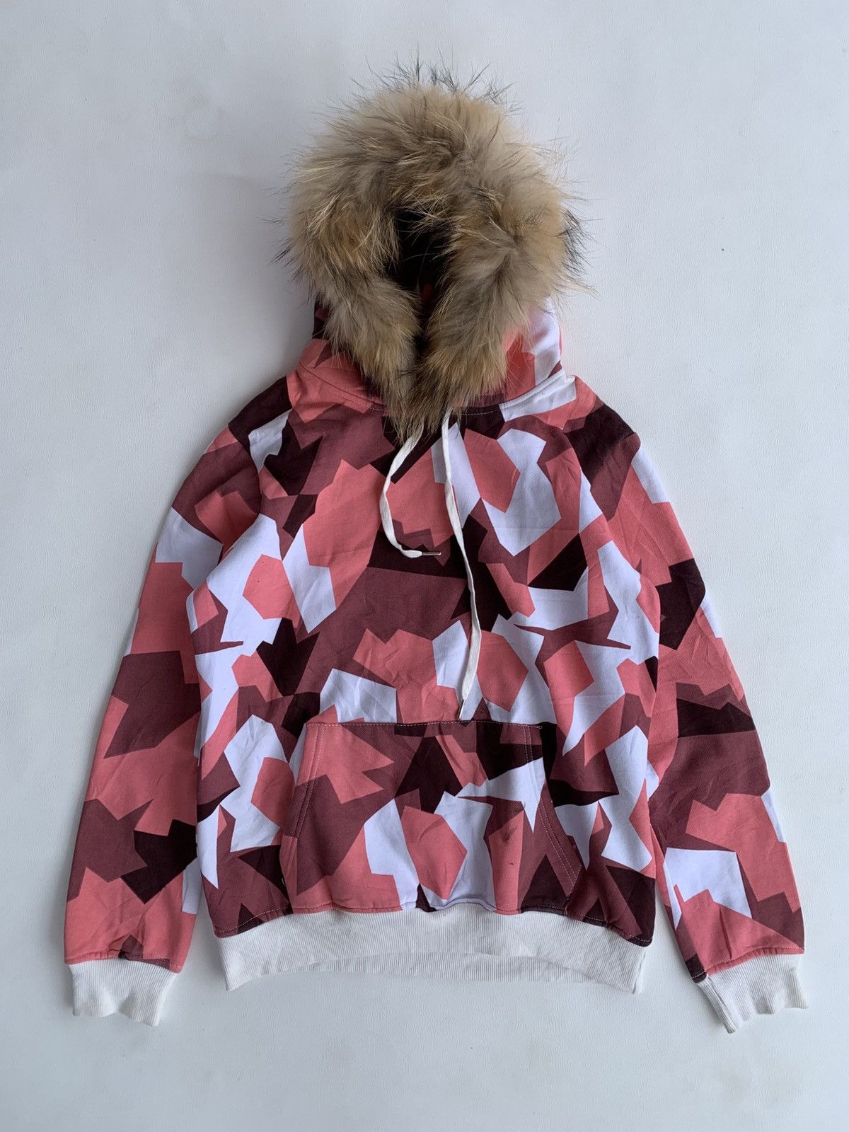 Japanese Brand AMAZING SUPEON ABSTRAC IFSIXWAS LGBSTYLE FUR HOOD Size US L / EU 52-54 / 3 - 1 Thumbnail