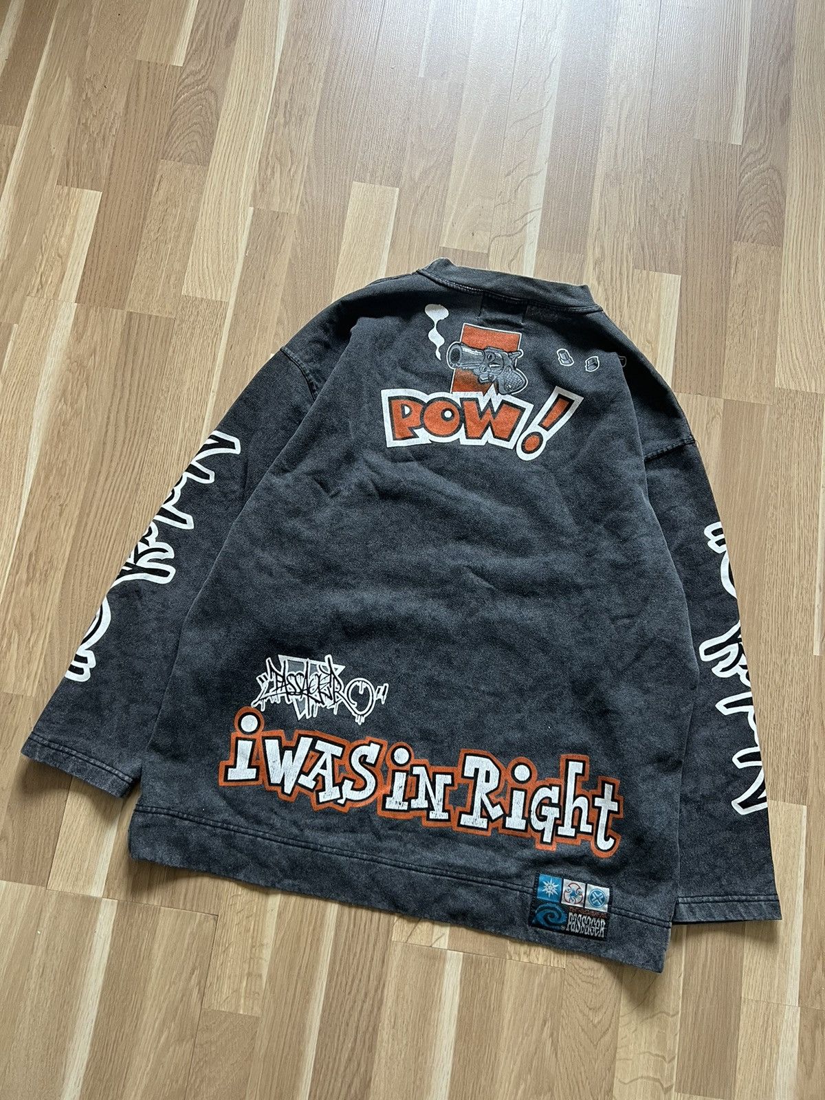 Vintage Vintage jnco style passager techno wear vintage long sleeve Size US L / EU 52-54 / 3 - 8 Thumbnail