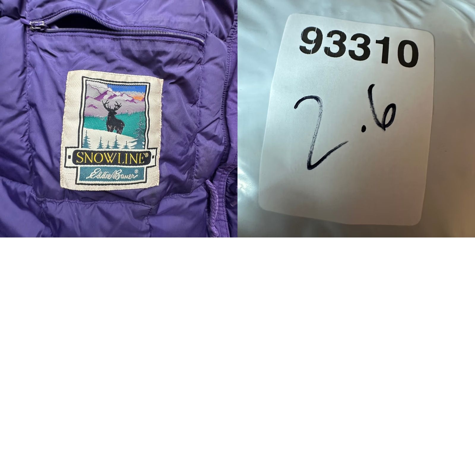 Eddie Bauer VINTAGE Eddie Bauer Snowline Goose Down Parka Hooded Jacket Womens Medium Purple Size M / US 6-8 / IT 42-44 - 10 Thumbnail