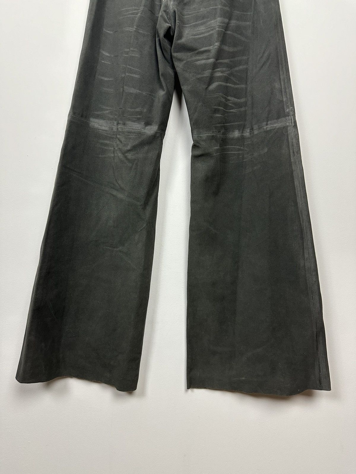 Jean Paul Gaultier JPG Jeans Corset Laced Cowboy Leather Pants Size US 28 / EU 44 - 7 Thumbnail
