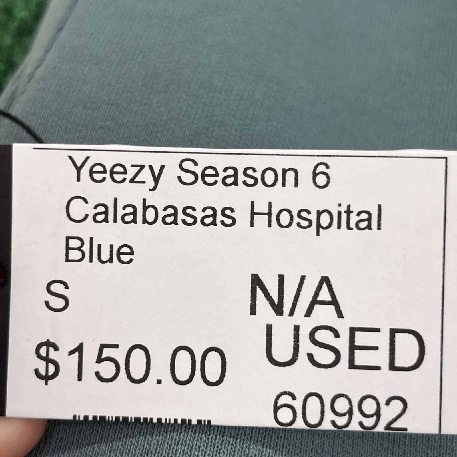 Yeezy Yeezy Season 6 Calabasas Hospital Blue Pants S Size US 30 / EU 46 - 9 Thumbnail
