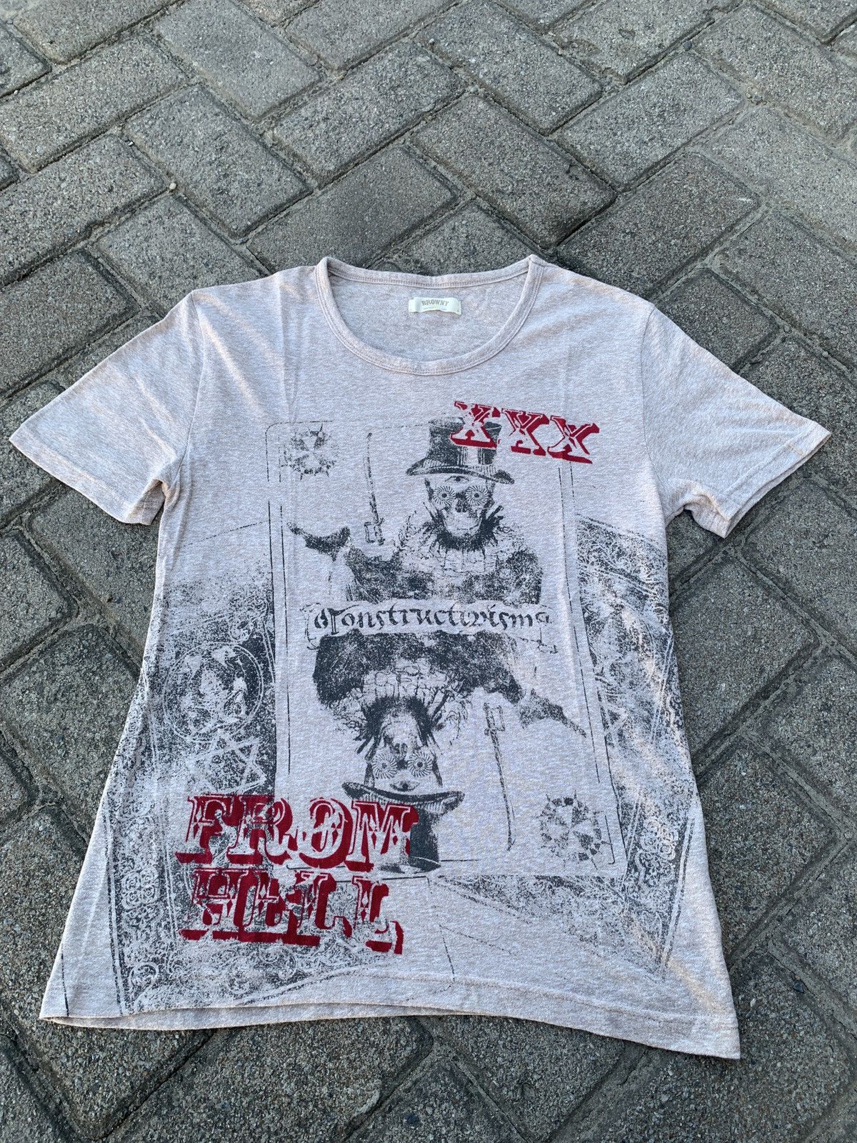 Japanese Brand Y2k Skull Punk Browny Japan Size US M / EU 48-50 / 2 - 2 Thumbnail