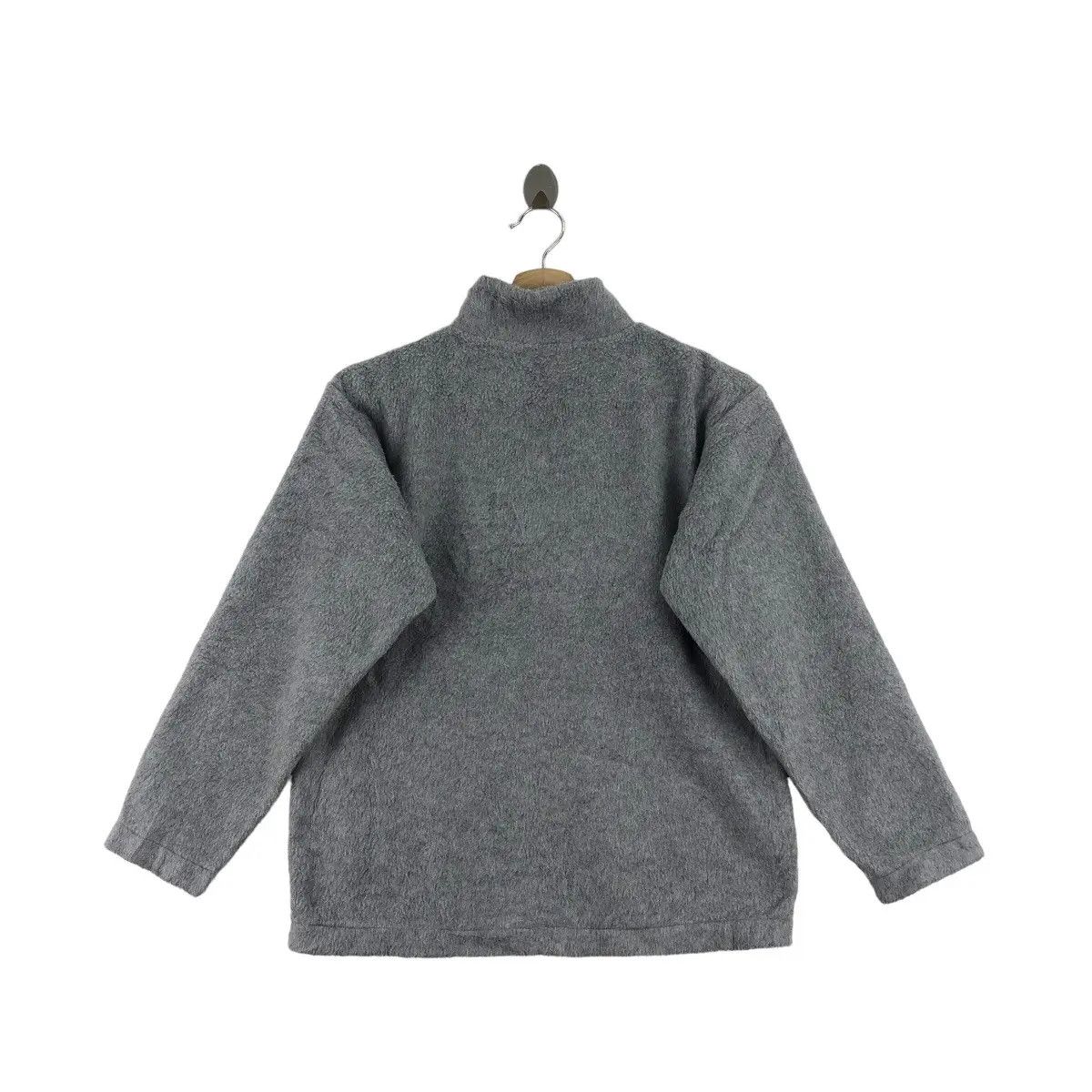 Phenix Vtg PHENIX JAPAN Outdoor Henley Gray Fleece Sweater Pullover Size S / US 4 / IT 40 - 4 Thumbnail