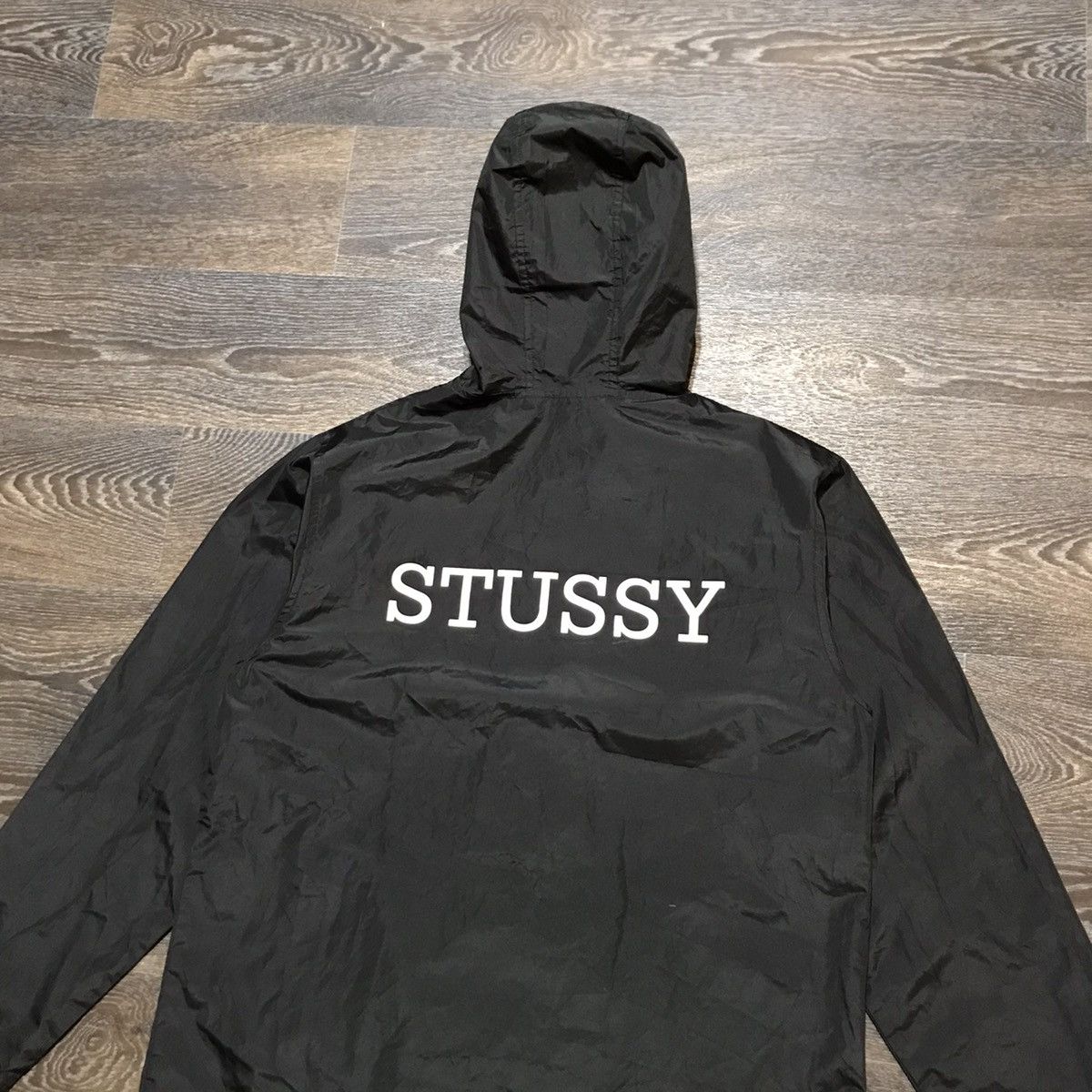 Stussy × Vintage Stussy Big Logo Coaches Windbreaker Jacket Y2K Skater Size US M / EU 48-50 / 2 - 1 Thumbnail