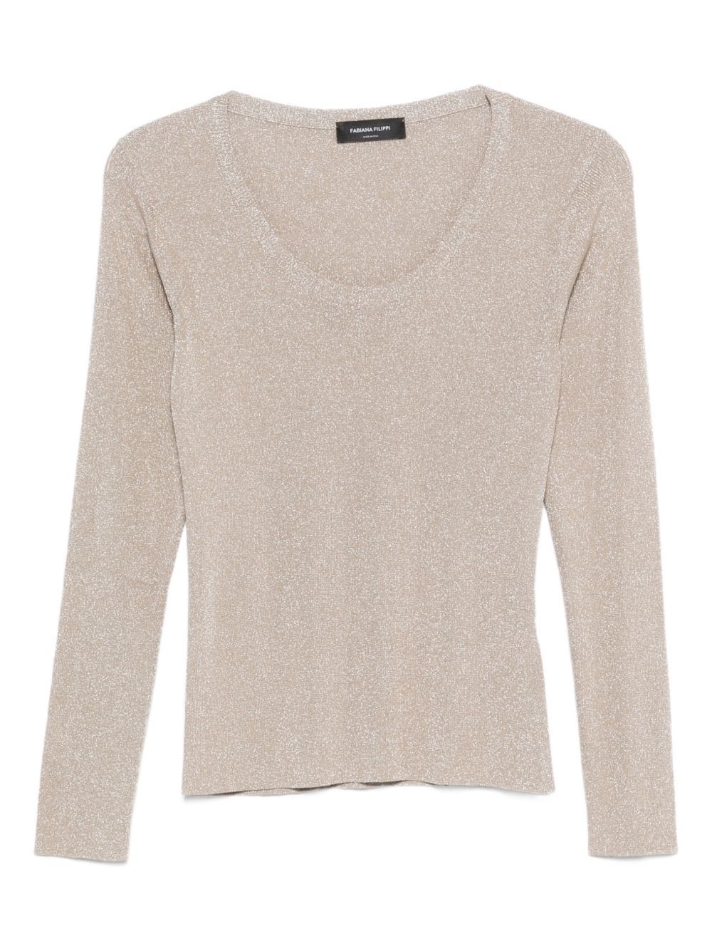 Fabiana Filippi CREWNECK SWEATER Size M / US 6-8 / IT 42-44 - 1 Thumbnail