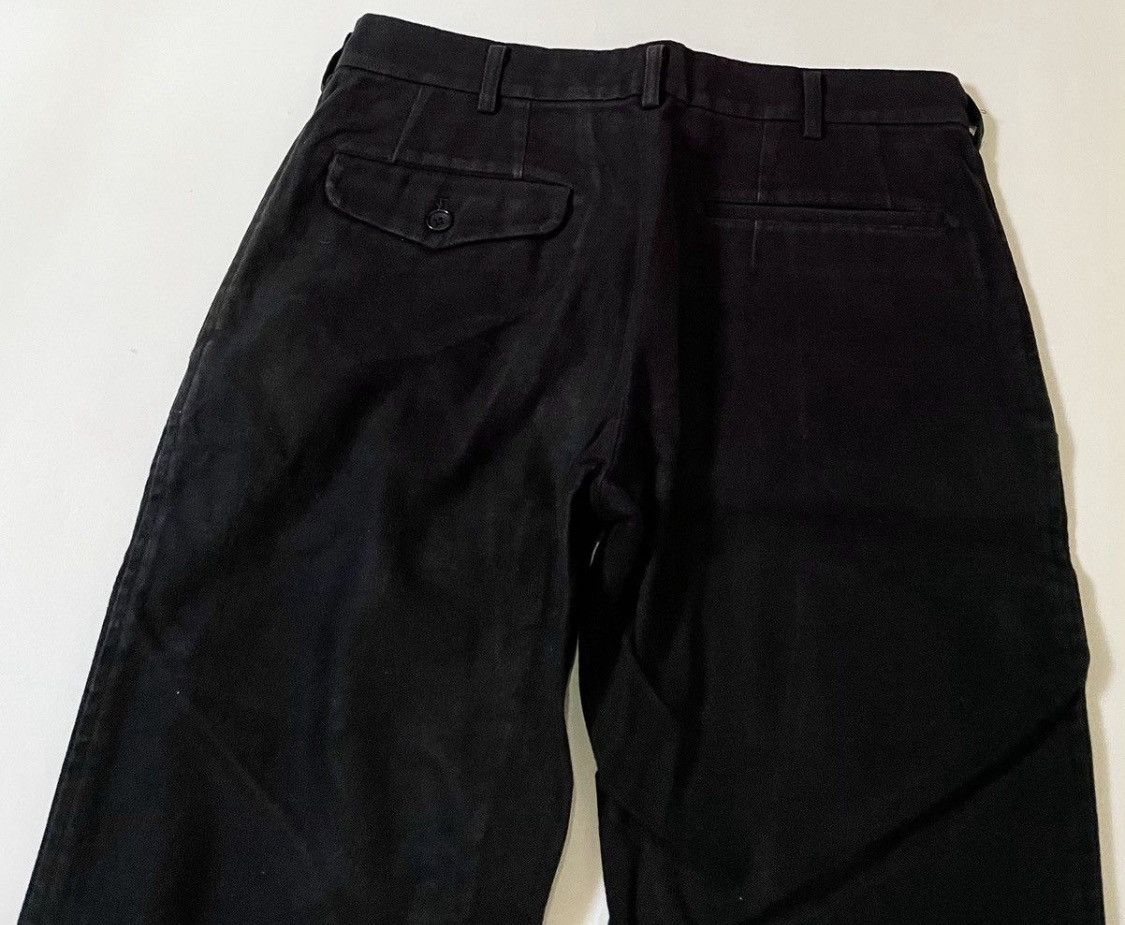 Comme des Garcons Cdg homme homme AD2001 classic slim straight black trousers Size US 30 / EU 46 - 5 Thumbnail