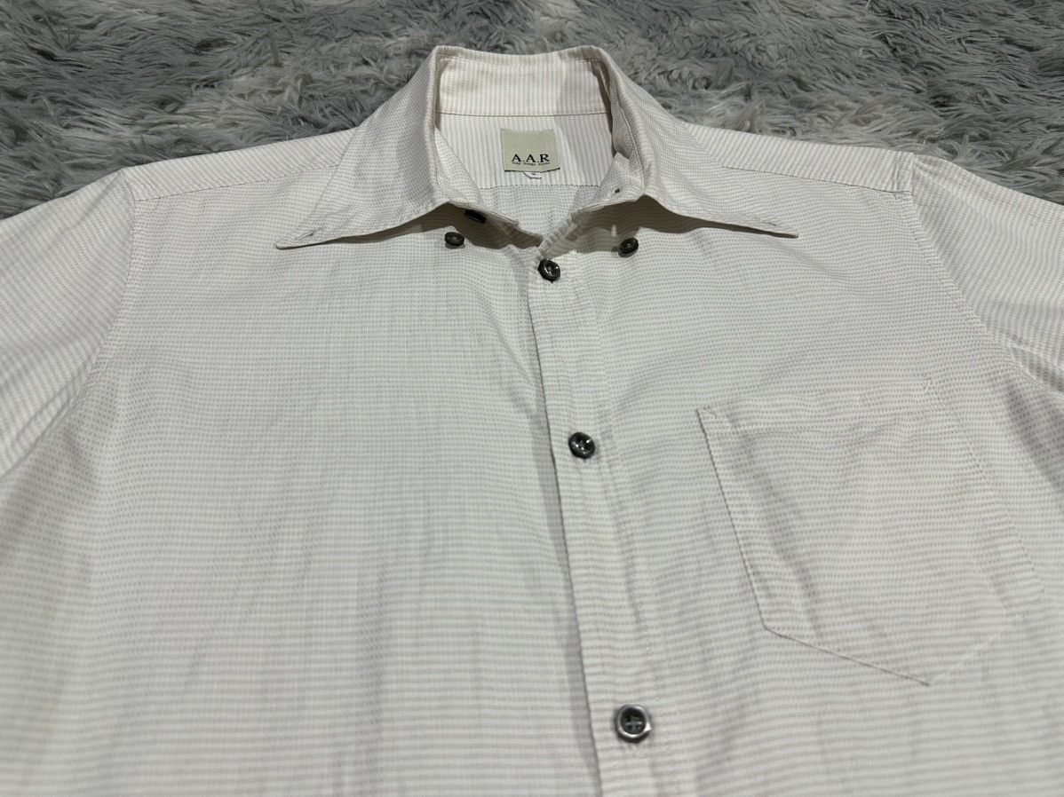 Yohji Yamamoto 🔥Vintage A.A.R Yohji Yamamoto Shirt Short Sleeve Size US L / EU 52-54 / 3 - 2 Thumbnail