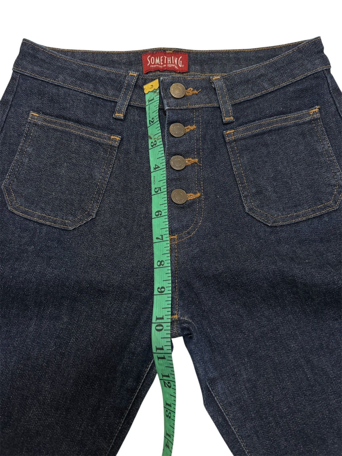 Edwin SOMETHING BY EDWIN STRETCABLE BOOTCUT DENIM JEANS Size US 28 / EU 44 - 21 Thumbnail