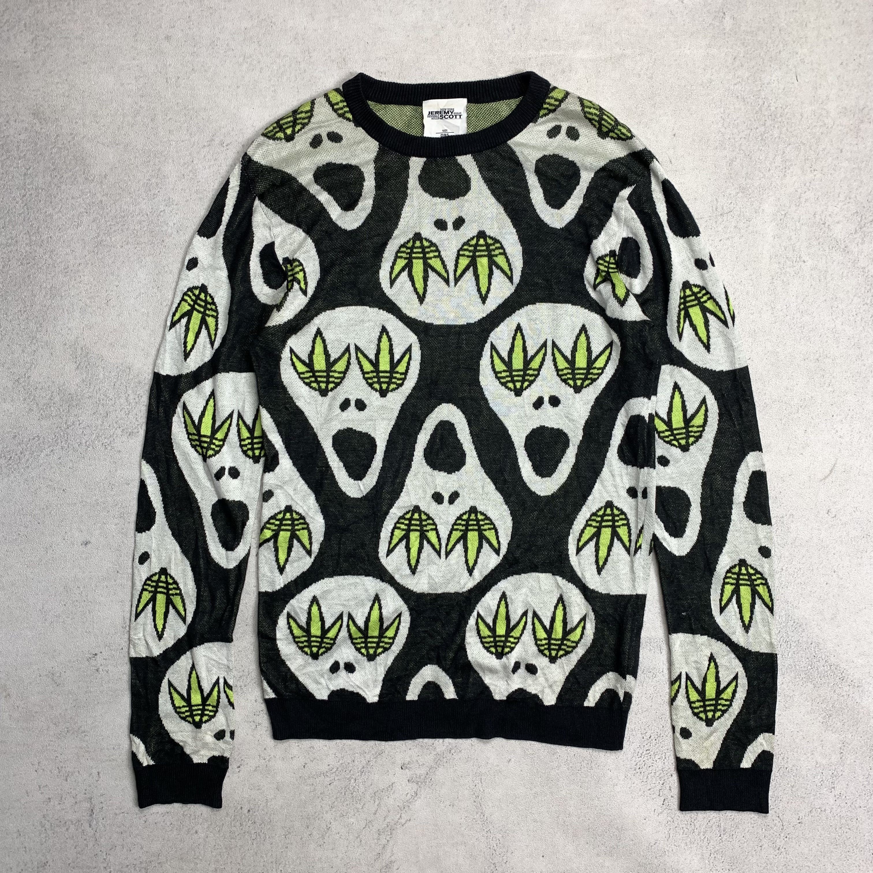 Jeremy Scott Jeremy Scott “Madball” Knit Sweatshirt | Grailed