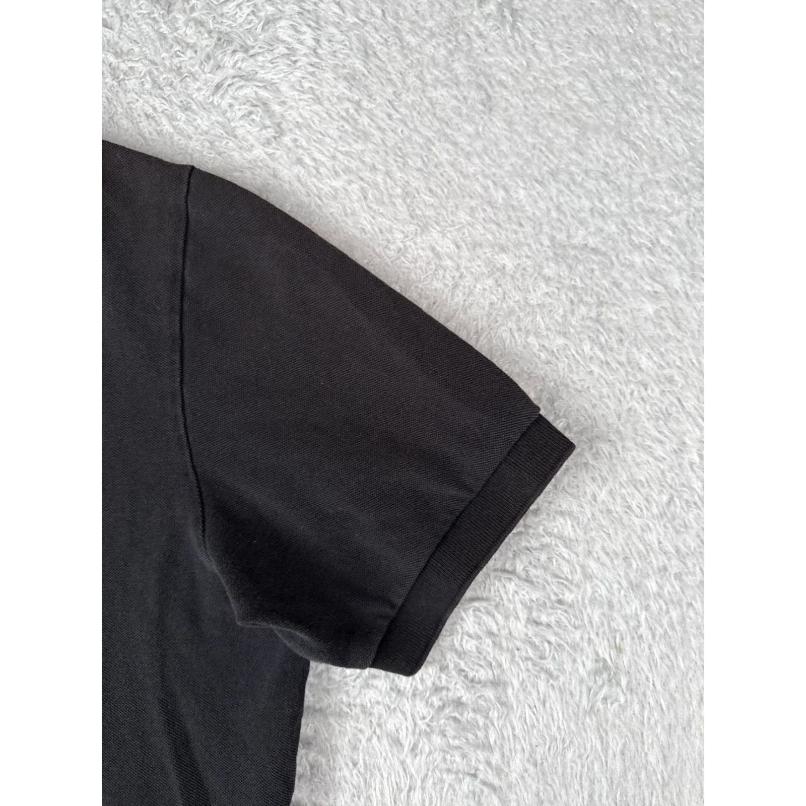 Ralph Lauren VINTAGE Polo Ralph Lauren Polo Shirt Adult 2XL Black 100% Cotton Jersey Shirt Mens Size US XXL / EU 58 / 5 - 2 Thumbnail