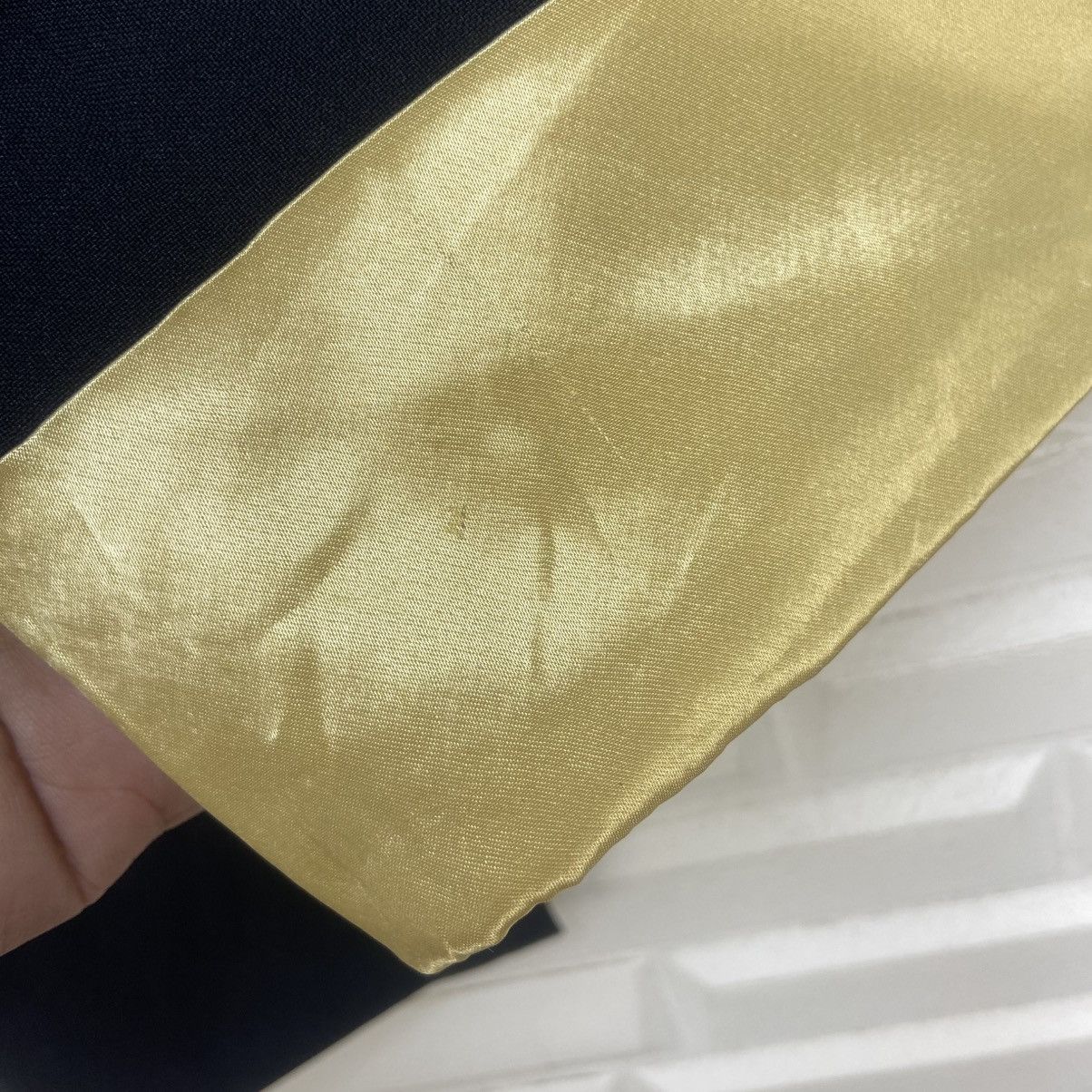 Japanese Brand 100% Silk Japanese Traditional Wear Gold Dragon Embroidered Size US M / EU 48-50 / 2 - 9 Thumbnail