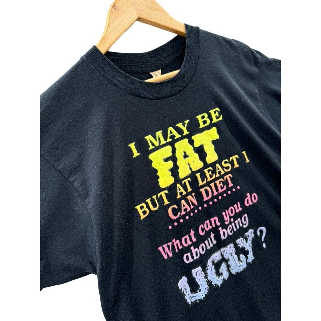 Vintage Vintage 1990s Screen Stars Comedy Spoof Joke Graphic T-Shirt Size US L / EU 52-54 / 3 - 4 Thumbnail