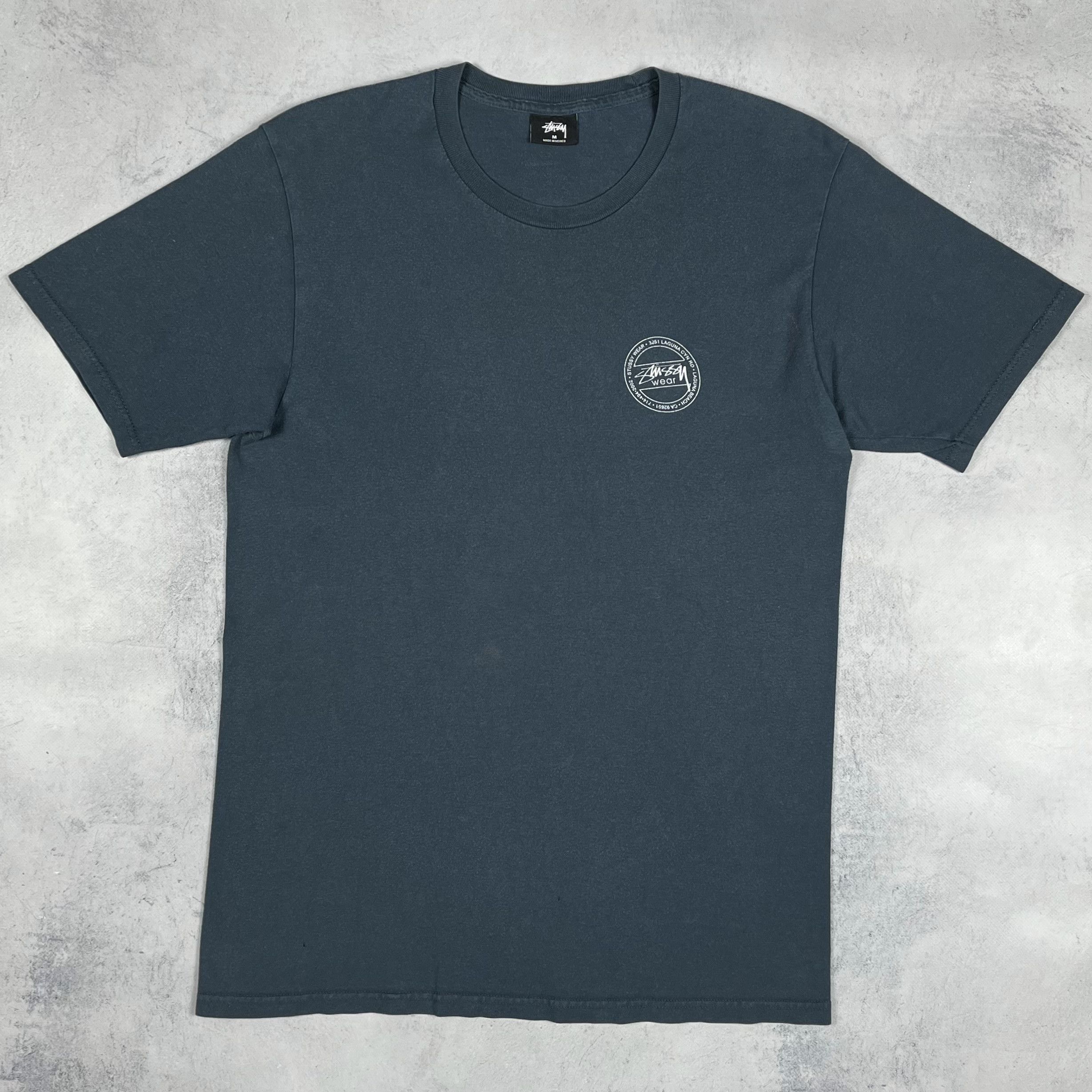 Stussy Vintage Stussy Wear Y2K Big Logo Faded T Shirt 00’s Size US M / EU 48-50 / 2 - 10 Thumbnail
