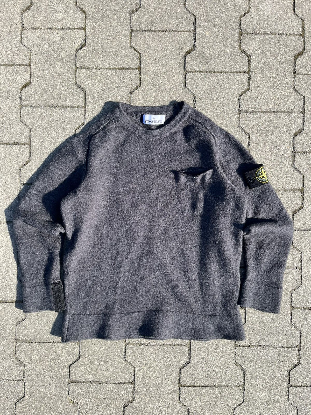 Stone Island × Vintage Knitwear Stone Island 100% wool Size US XS / EU 42 / 0 - 1 Thumbnail