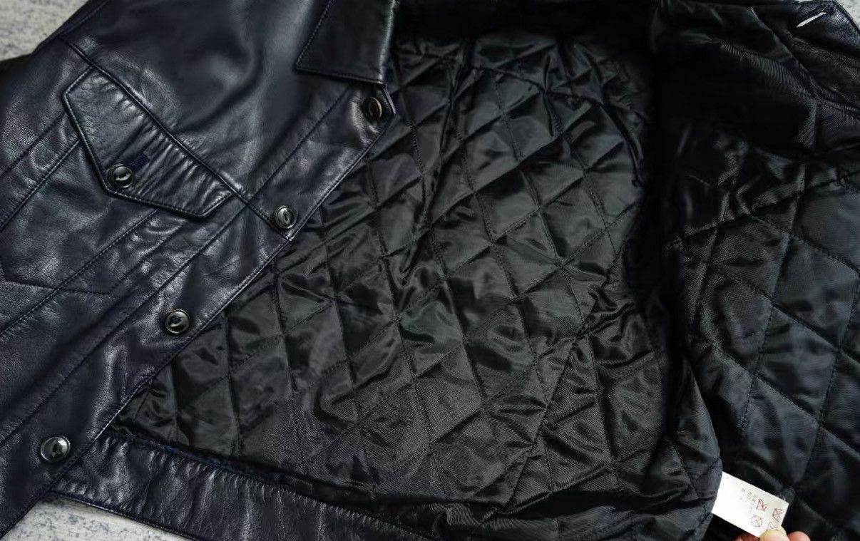 Yohji Yamamoto Yohji Yamamoto Y's Quilted Cowhide Leather Jacket Size US M / EU 48-50 / 2 - 7 Thumbnail