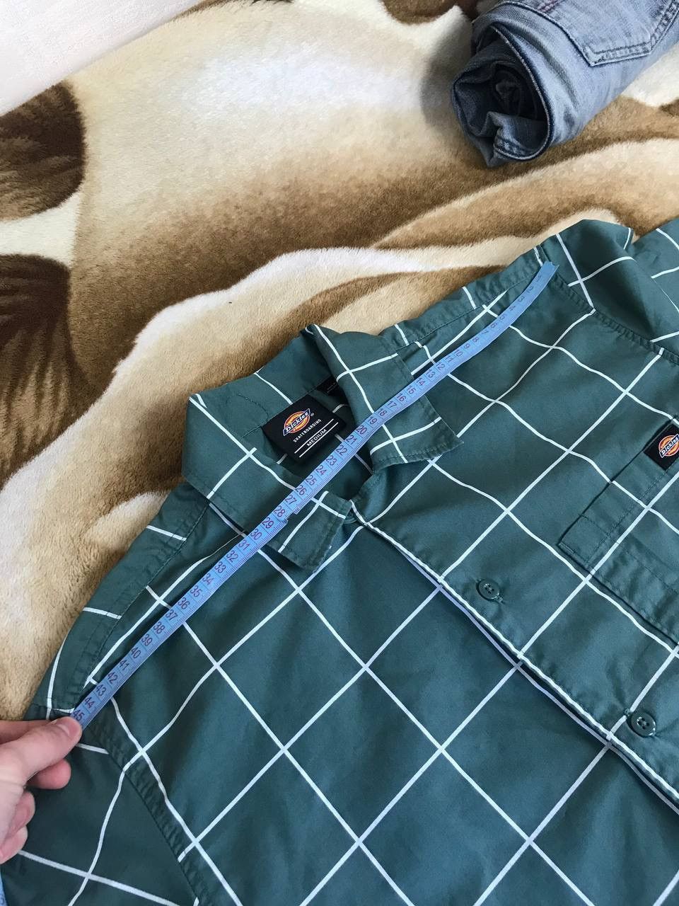 Dickies × Vintage 🔥 Dickies Vintage Nova Check Short Sleeve Button Shirt Skate Size US M / EU 48-50 / 2 - 8 Thumbnail