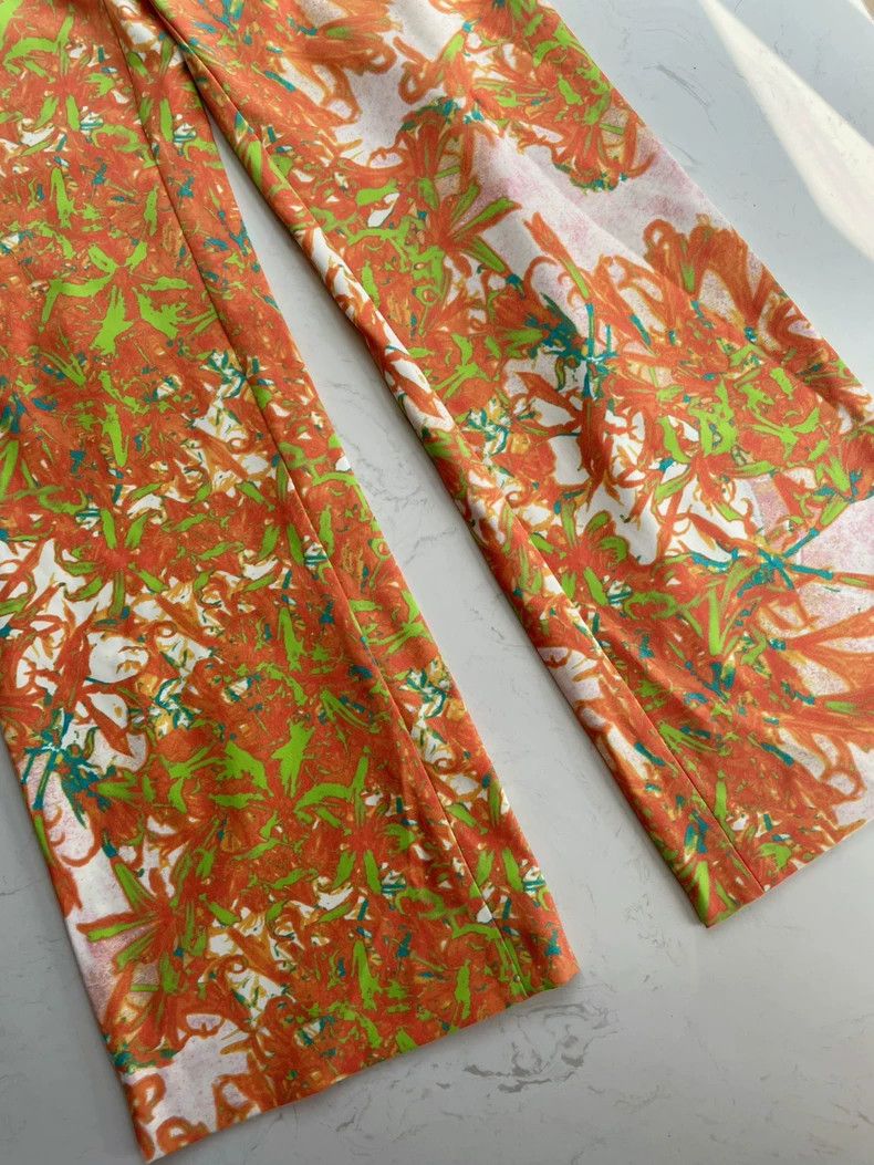 Issey Miyake ISSEY MIYAKE size l Main Line Japanese Flower Pants 2504-N Size US 30 / EU 46 - 4 Thumbnail