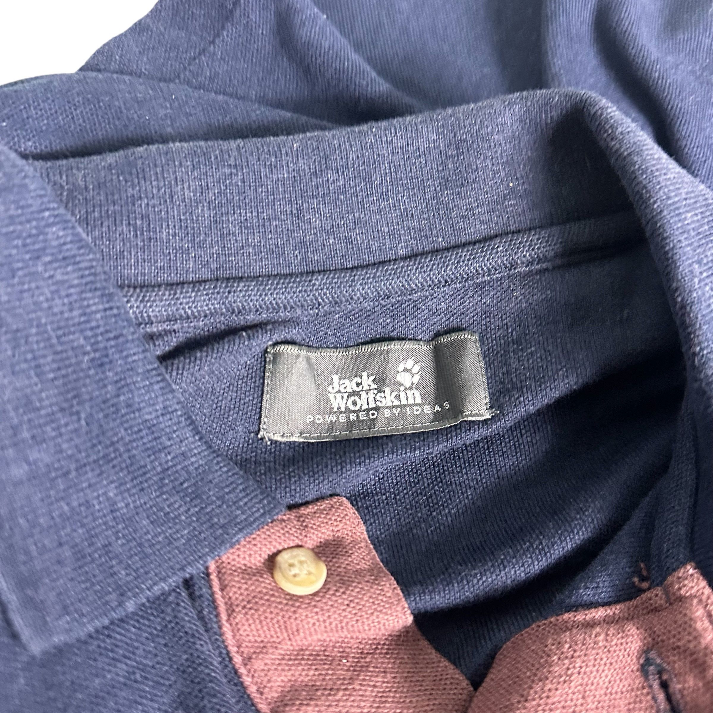 Jack Wolfskin 🔥RARE🔥Vintage Jack Wolfskin Polo Shirt Size US L / EU 52-54 / 3 - 4 Thumbnail