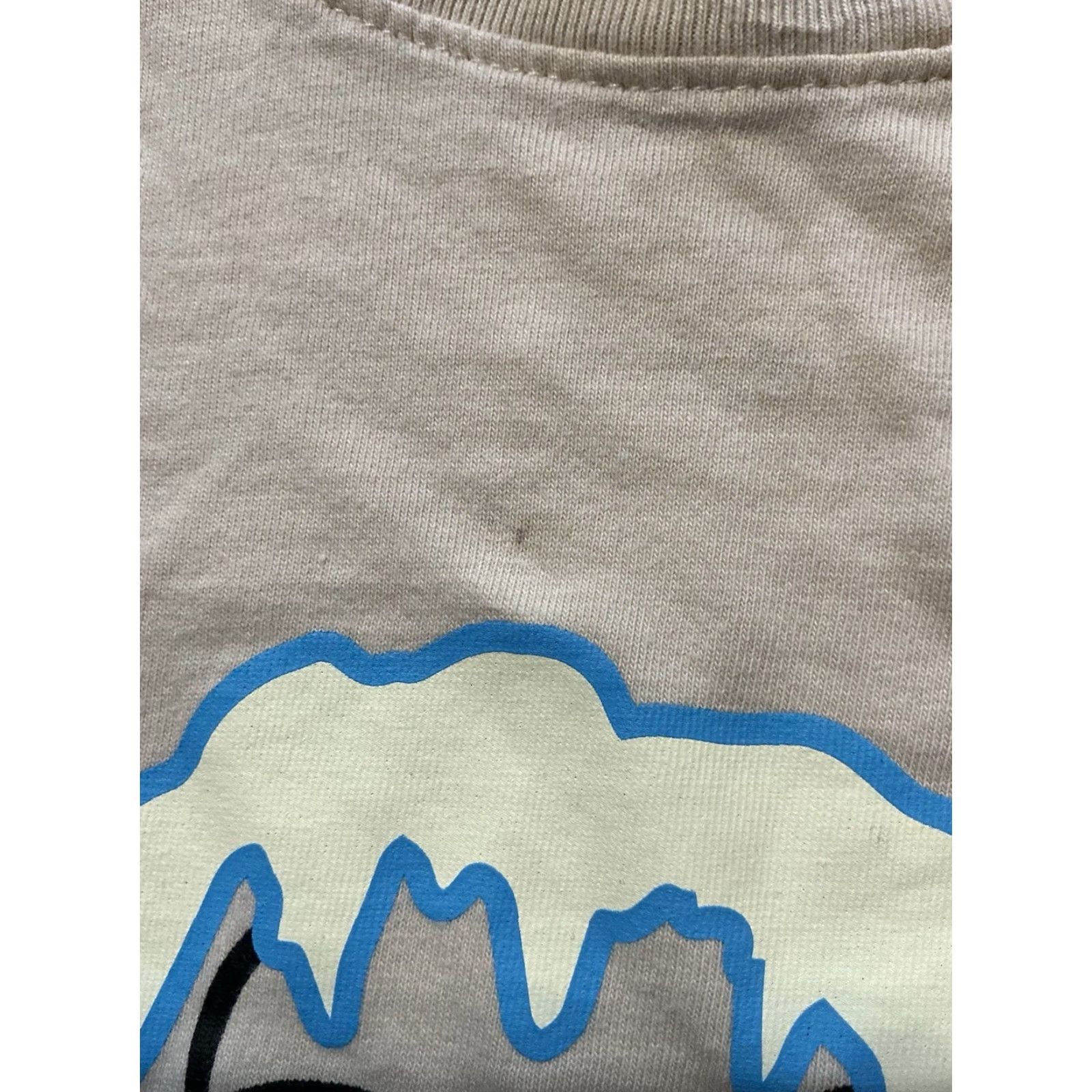 Vintage VINTAGE BBC Ice Cream Crossbones Frosted Graphic S/S T-Shirt Sz. S Mens Size US S / EU 44-46 / 1 - 6 Thumbnail