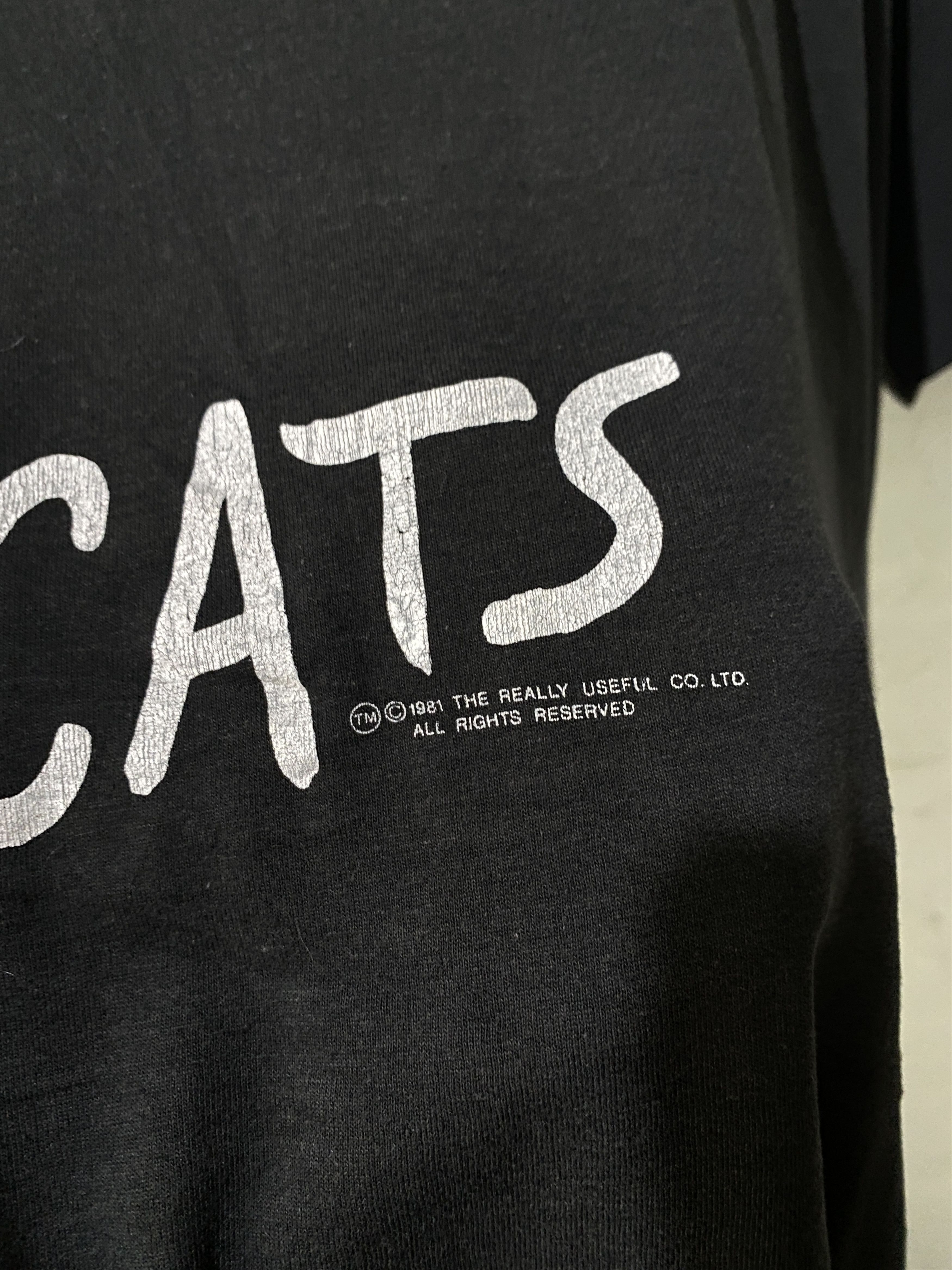 Vintage Vintage 80s Cats Andrew Lloyd Webber Shirt Size US L / EU 52-54 / 3 - 5 Thumbnail