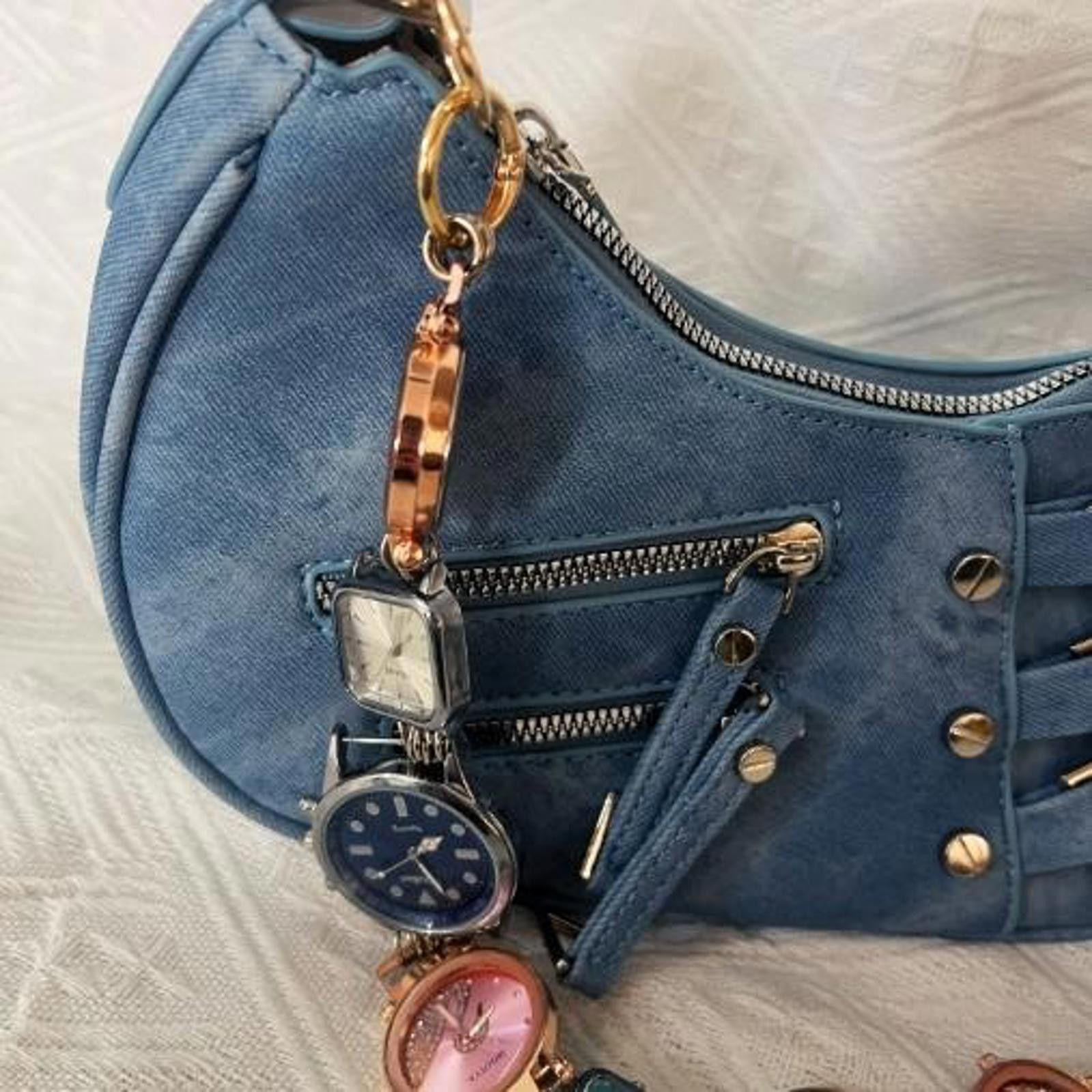 Japanese Brand Dial Strap Shoulder Bag – Retro Dumpling Style Size ONE SIZE - 2 Thumbnail